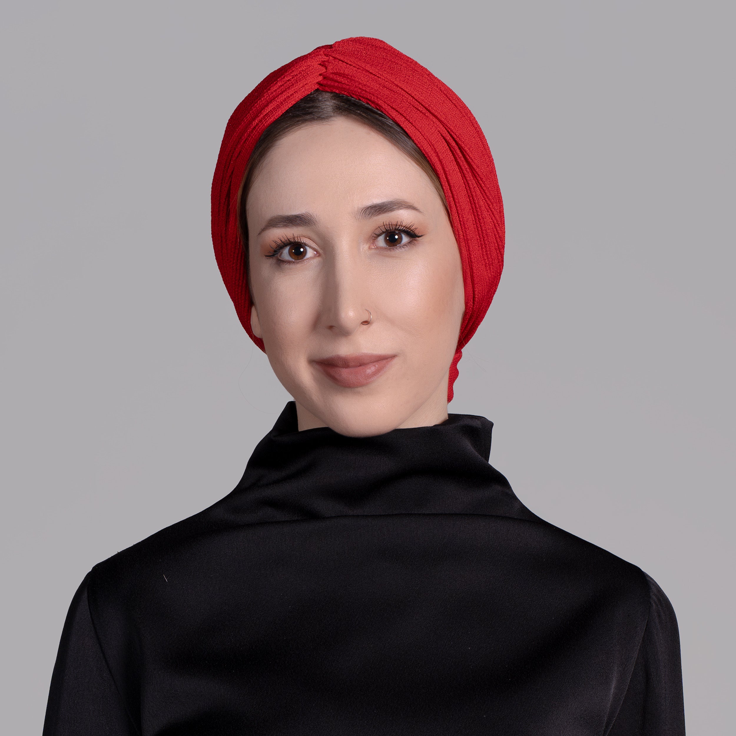 Beyrut Comfy Astarlı Hazır Bone - Esnek Örme Kumaş - Kırmızı Renk - BitterColors