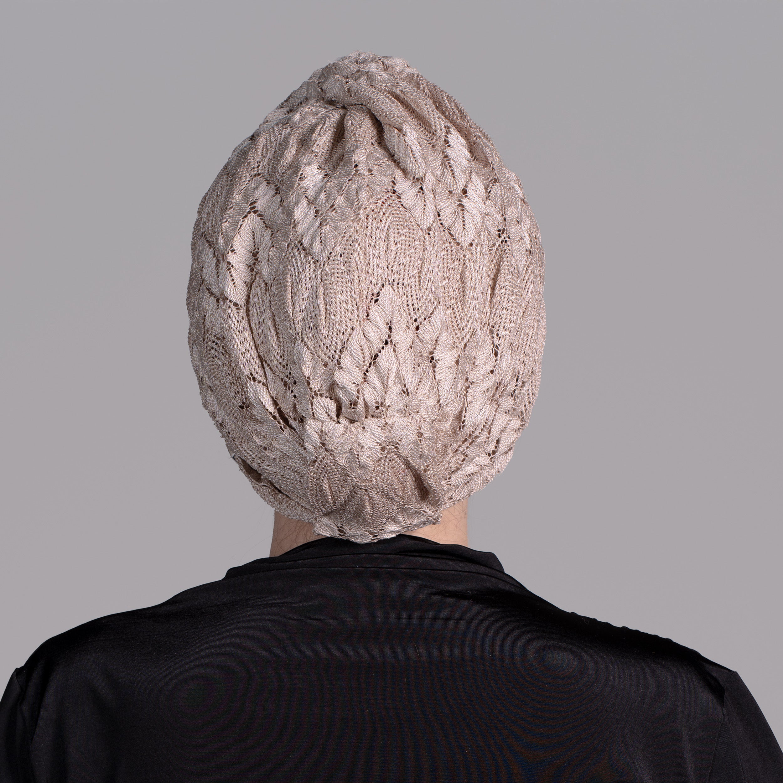 Aura Burgulu Bone - Esnek Triko Kumaş - Bej Rengi - BitterColors