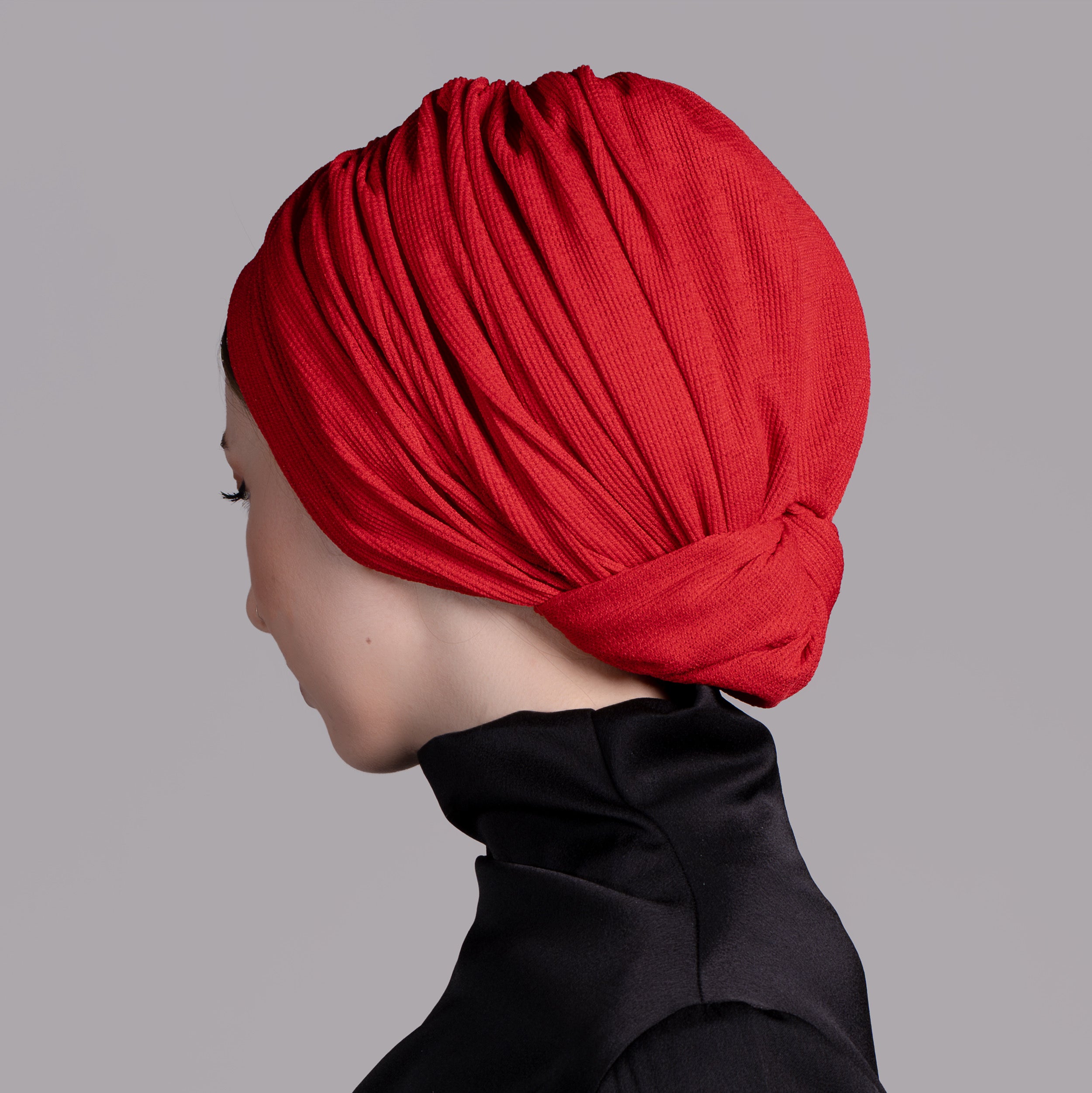 Beyrut Comfy Astarlı Hazır Bone - Esnek Örme Kumaş - Kırmızı Renk - BitterColors