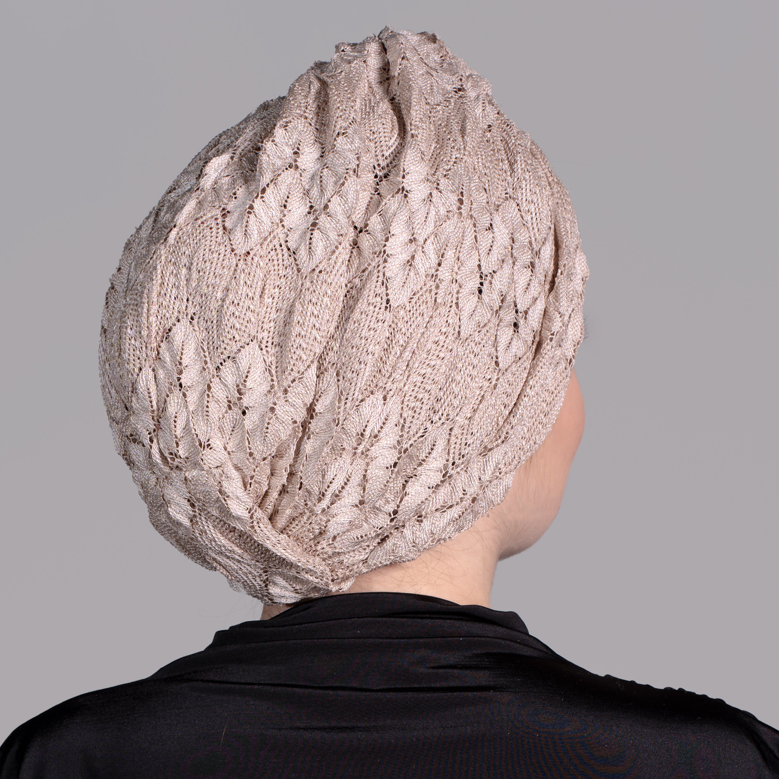 Aura Burgulu Bone - Esnek Triko Kumaş - Bej Rengi - BitterColors