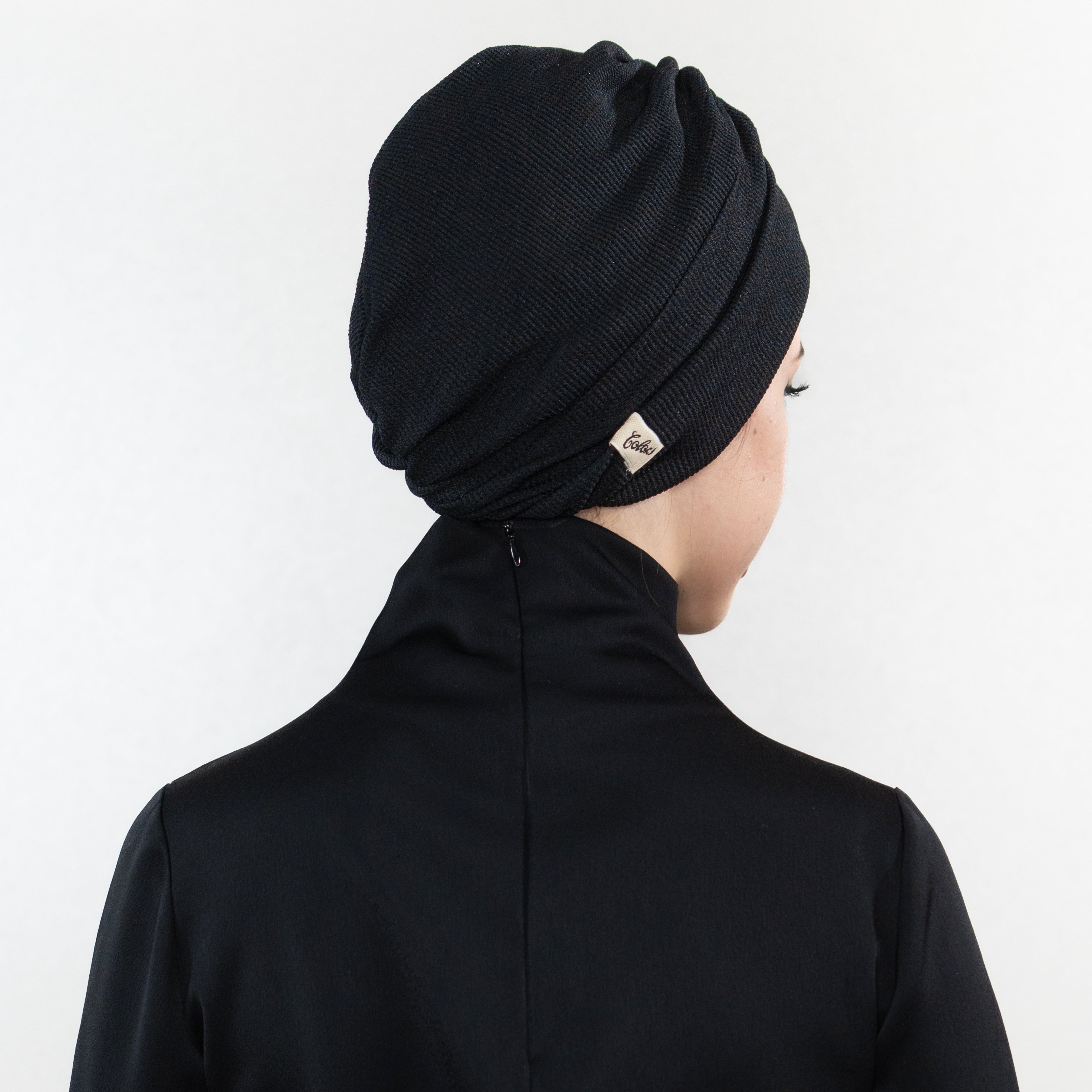 El Yapımı Günlük Bone - Çift Yönlü Kullanım - Esnek Örme Kumaş - Beyaz Renk - Comfy X - BitterColors