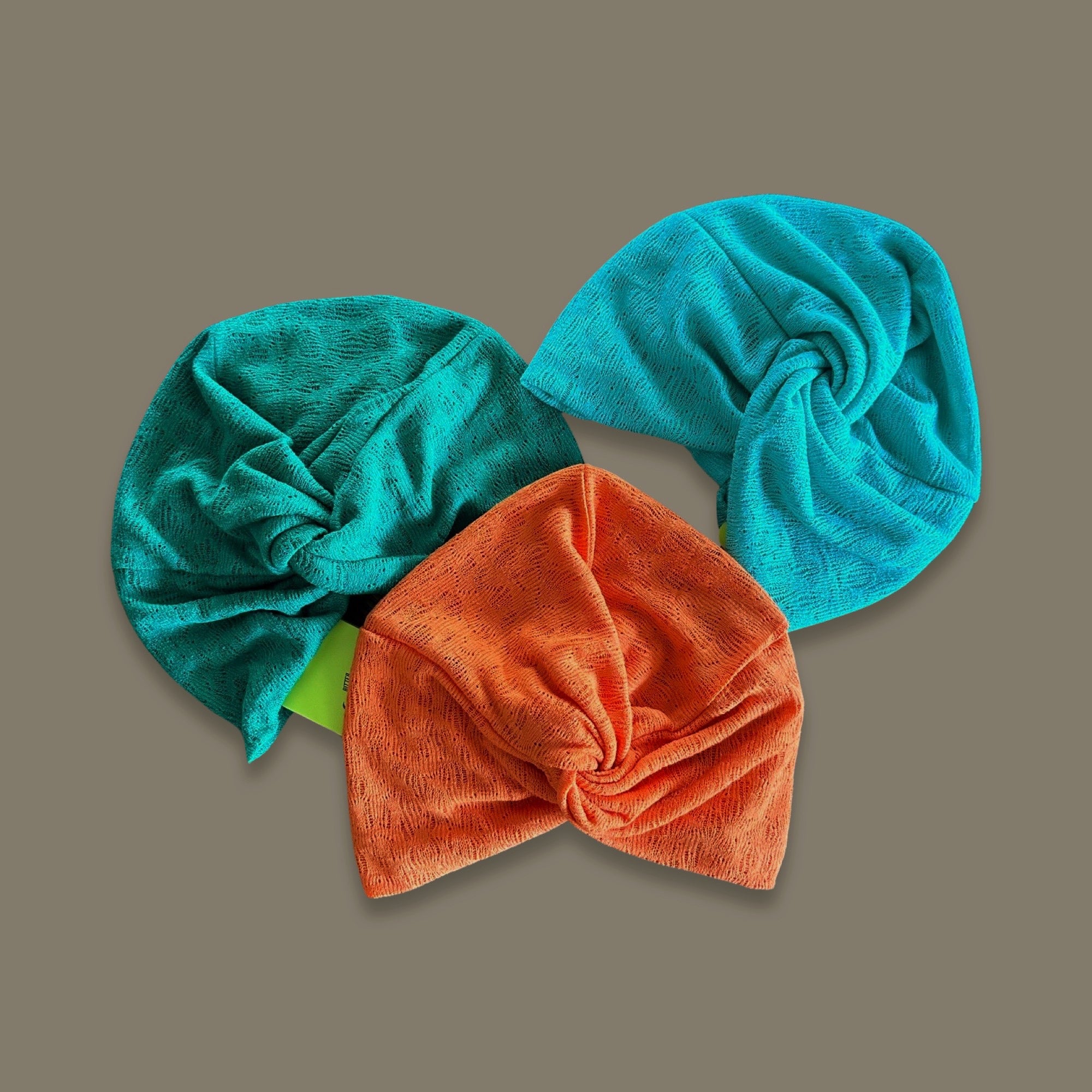 Twisted Knitty, Esnek Bone - Esnek Triko Kumaş - Turuncu Renk - BitterColors