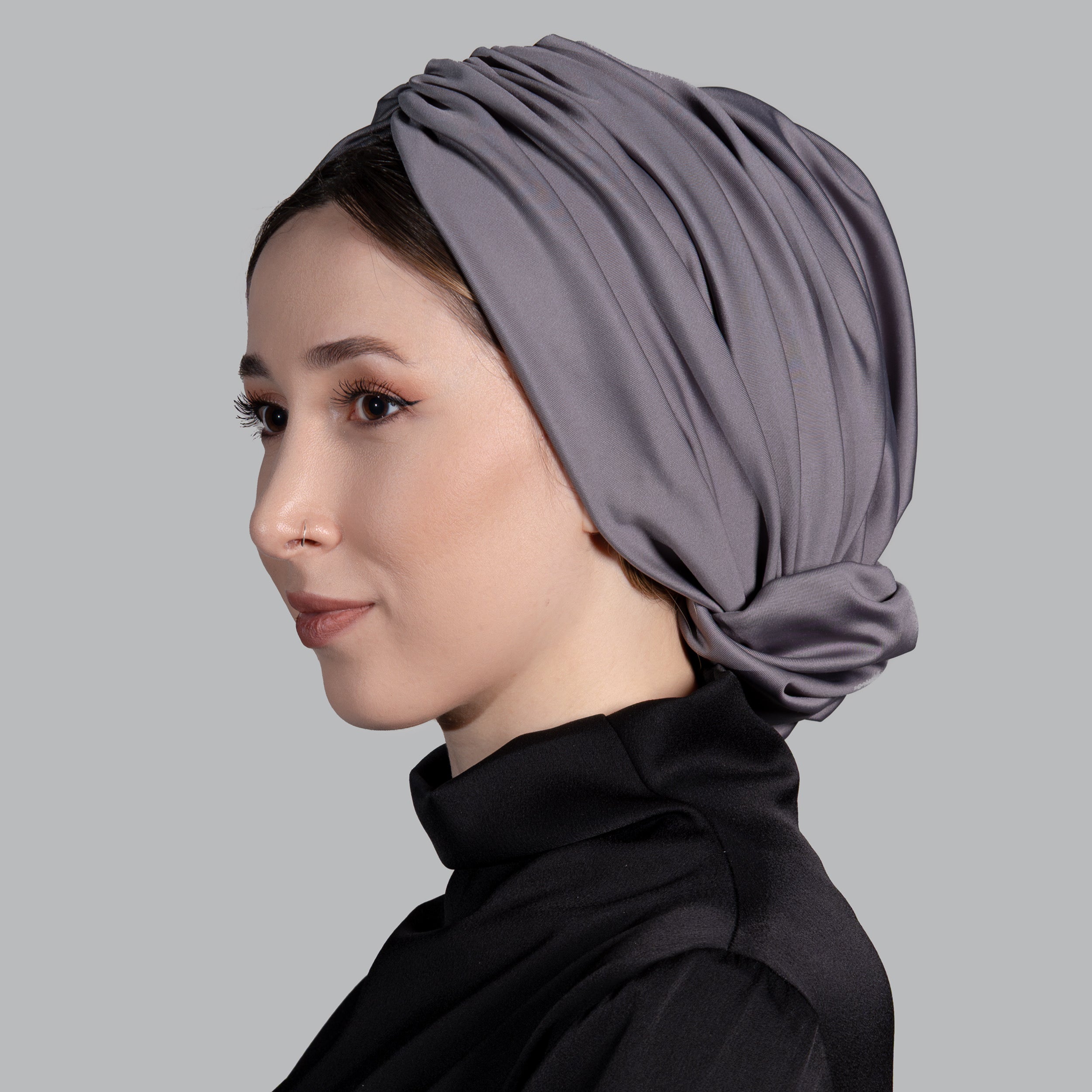 Esra Tokelli Penye Astarlı Büzgülü Bone - Jarse Kumaş - Kırmızı Renk - BitterColors
