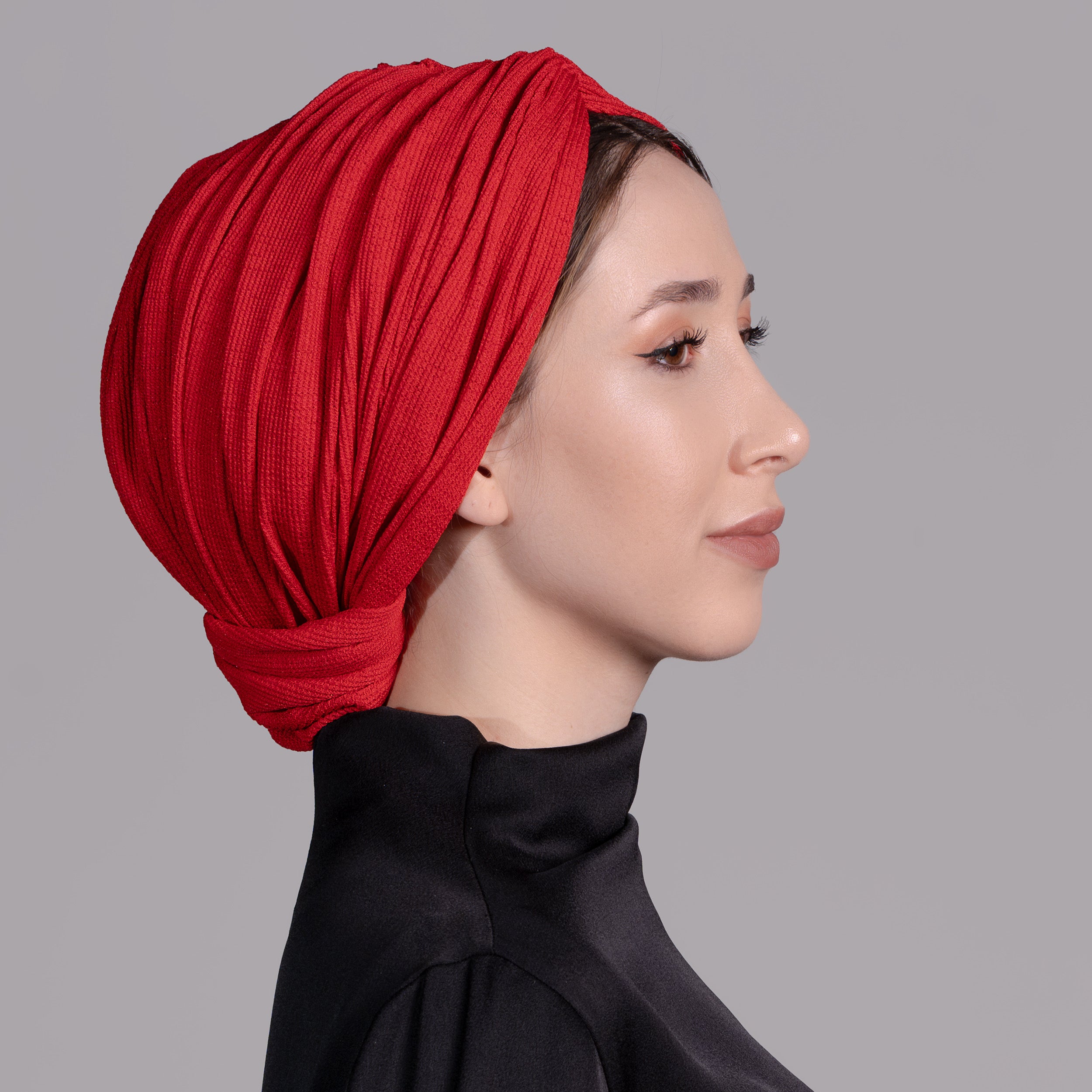 Beyrut Comfy Astarlı Hazır Bone - Esnek Örme Kumaş - Siyah Renk - BitterColors