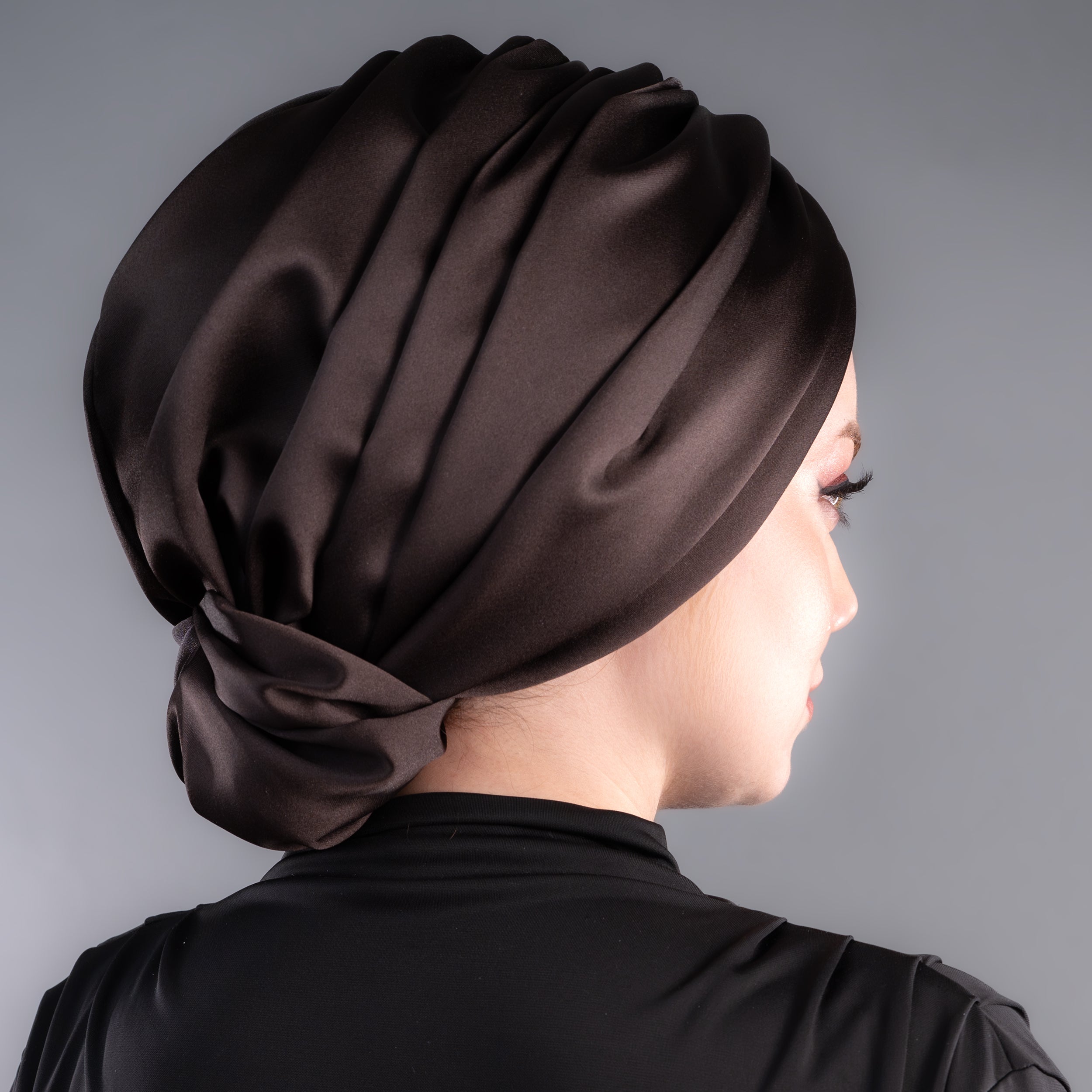 Beyrut Saten Bone - Acı Kahve - Penye Astarlı - Bitter Colors