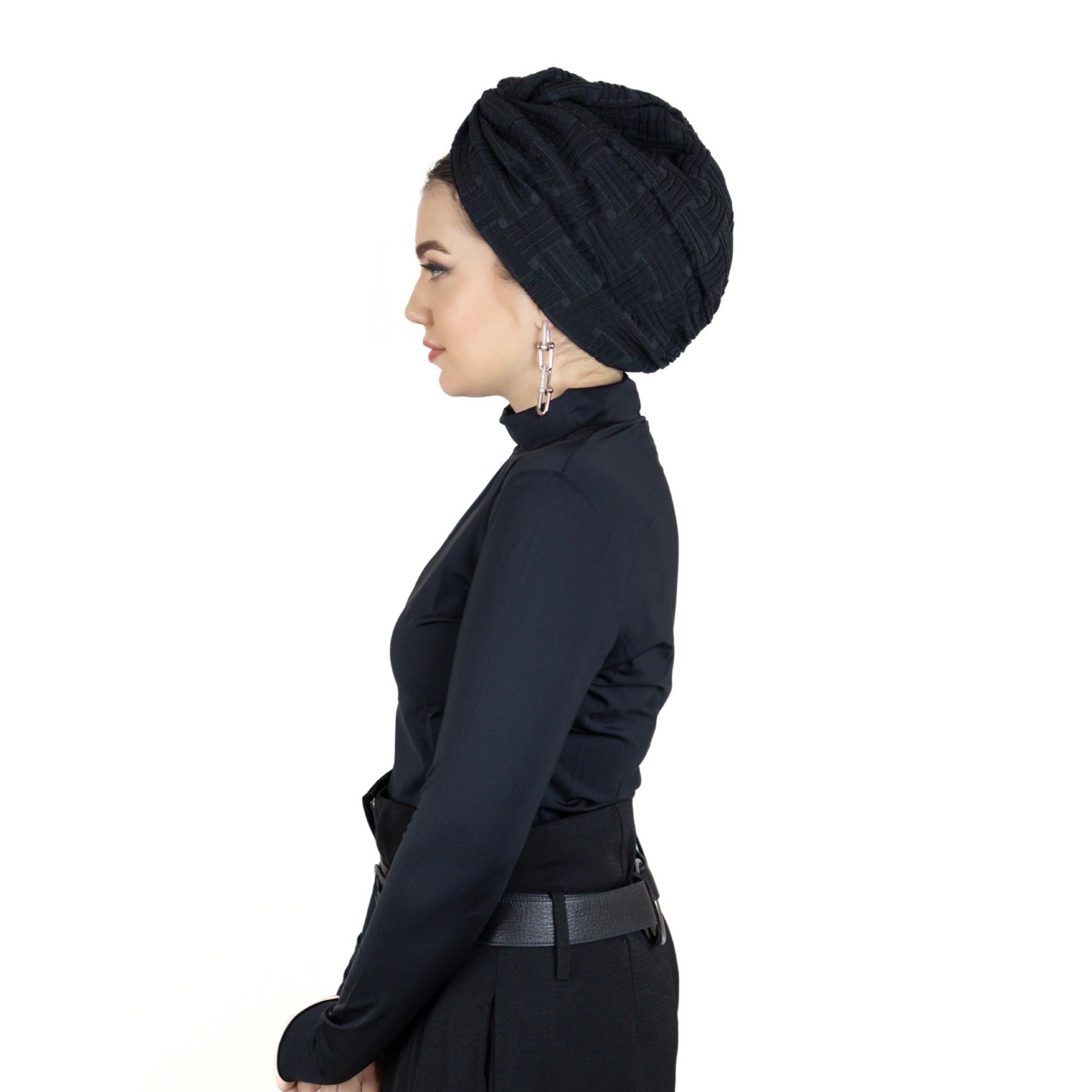 Chess Burgulu Bone - Tok Kumaş - Çift Taraflı Kullanım - BitterColors