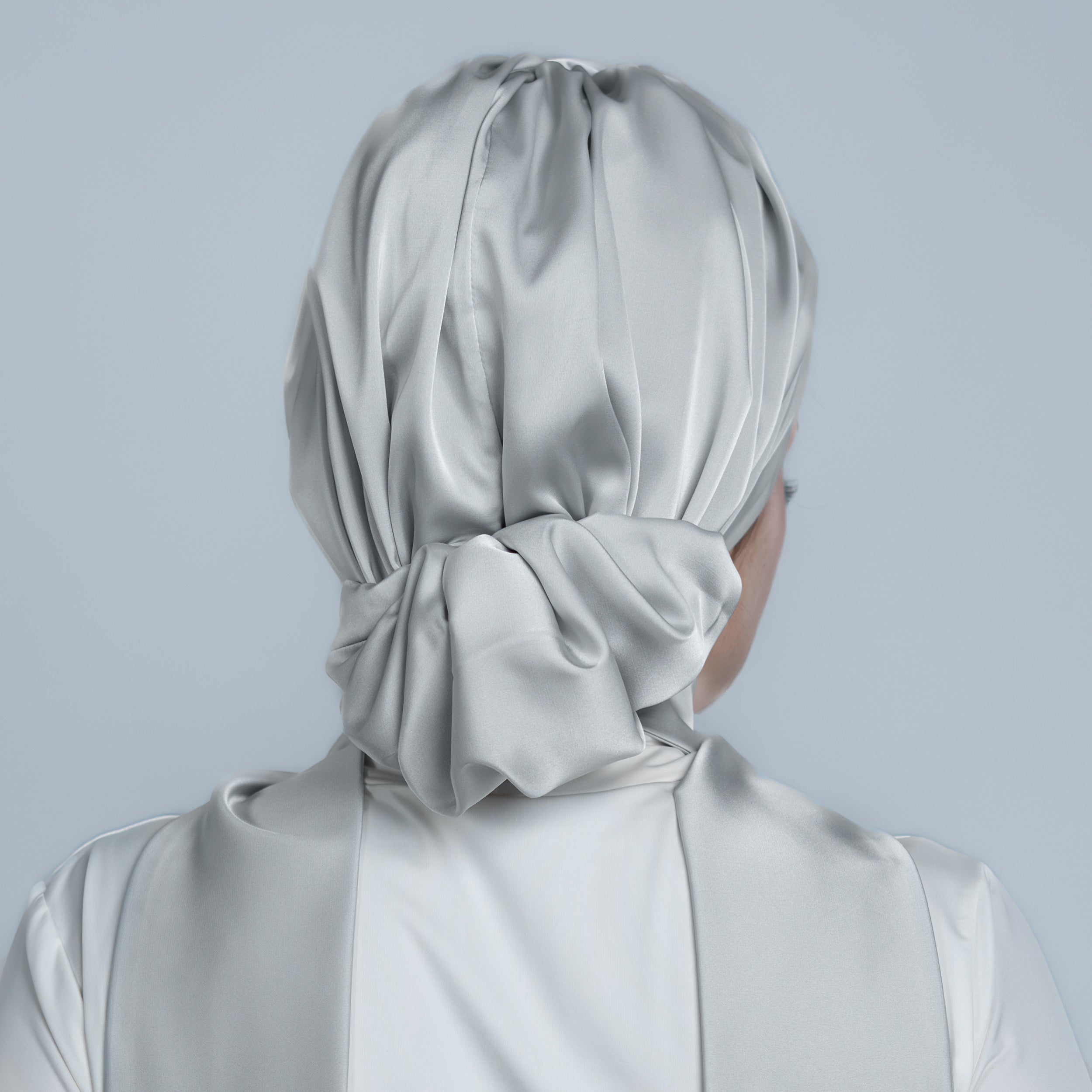 İpek Saten Fular - Boyun Atkısı - Şal - Bitter Colors