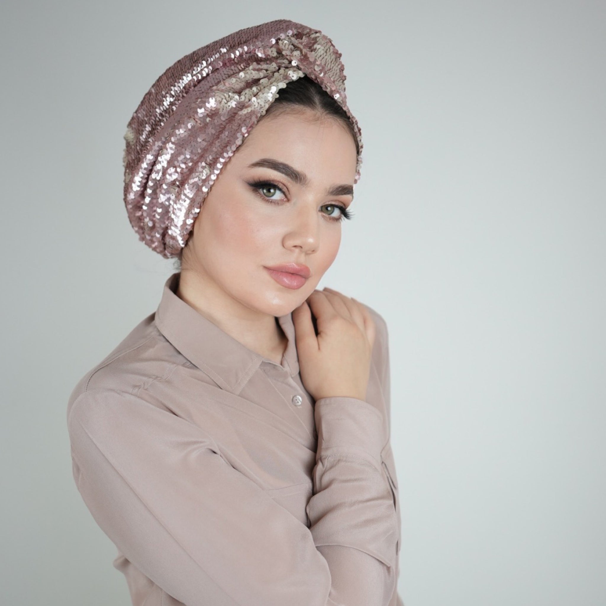 Roma Pul Payet Bone - Esnek Kumaş - Astarlı - Çok Renkli - Bitter Colors