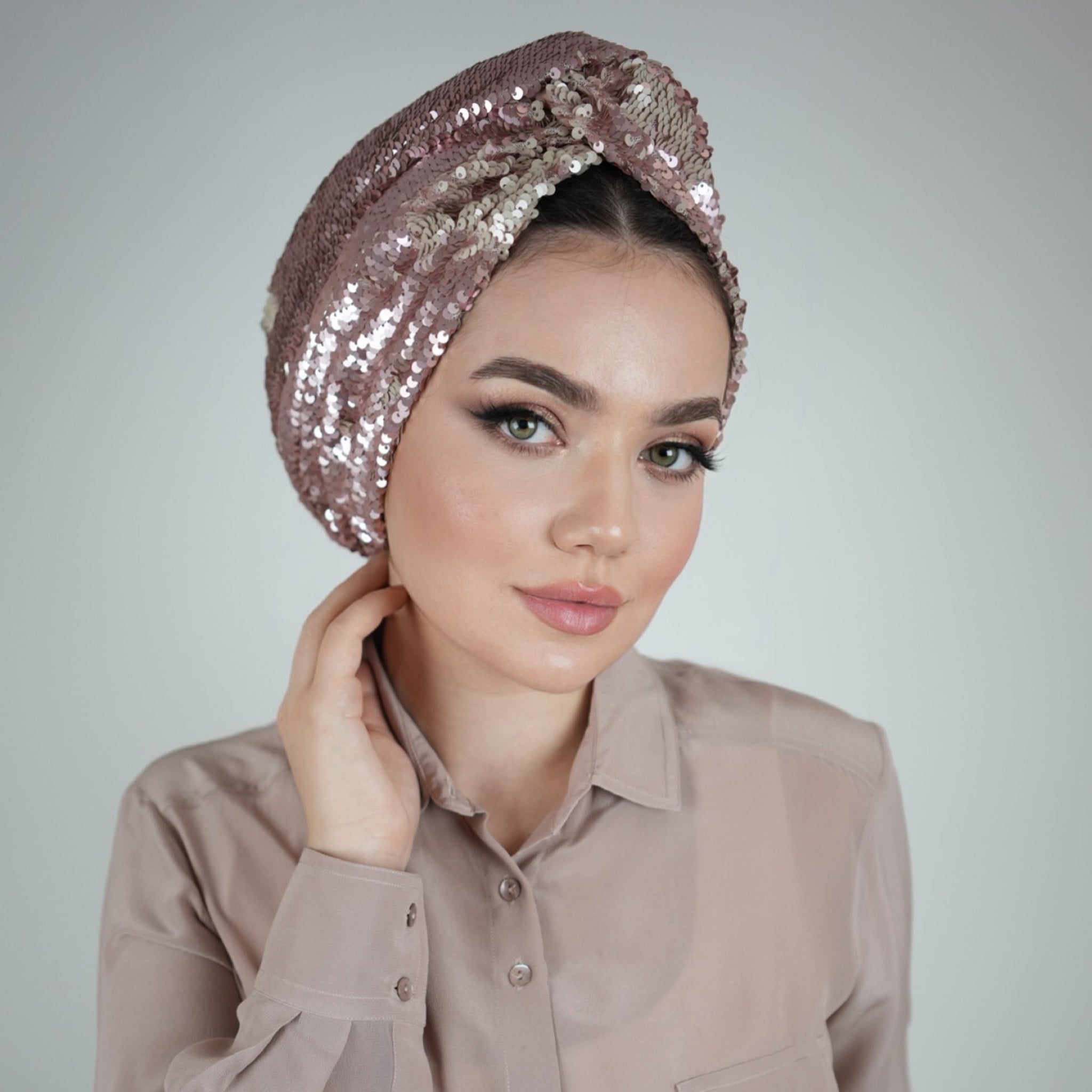 Roma Pul Payet Bone - Esnek Kumaş - Astarlı - Çok Renkli - Bitter Colors