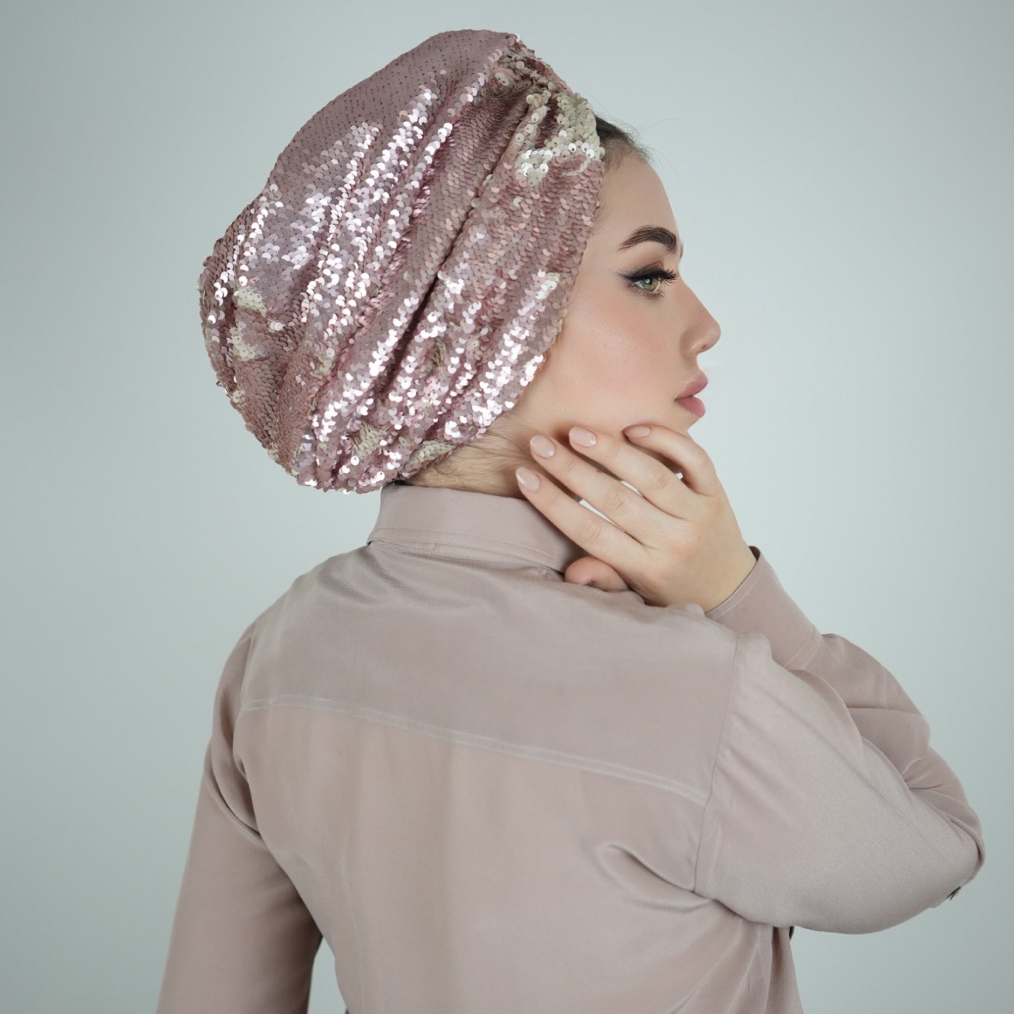 Roma Pul Payet Bone - Esnek Kumaş - Astarlı - Çok Renkli - Bitter Colors