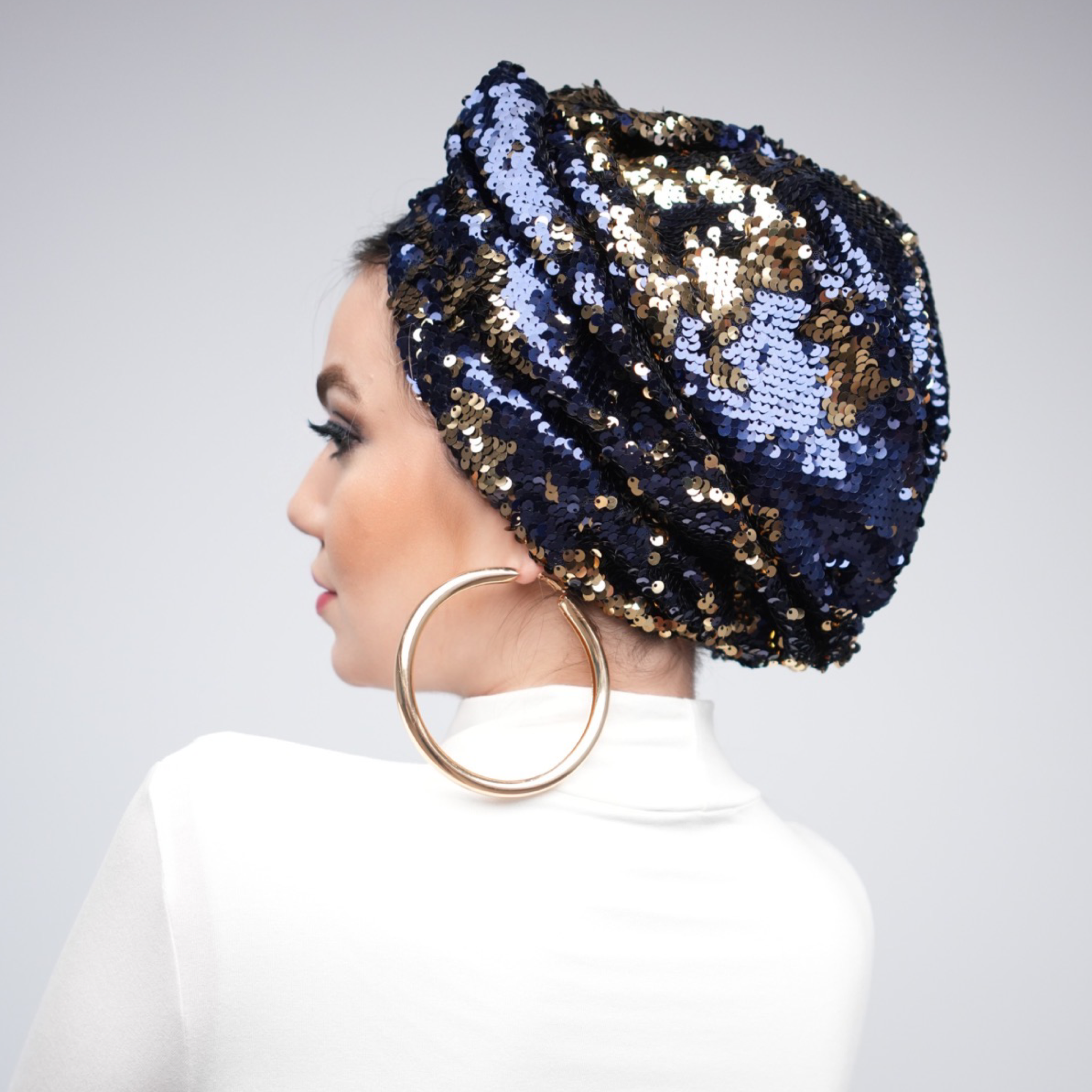 Roma Pul Payet Bone - Esnek Kumaş - Astarlı - Çok Renkli - Bitter Colors