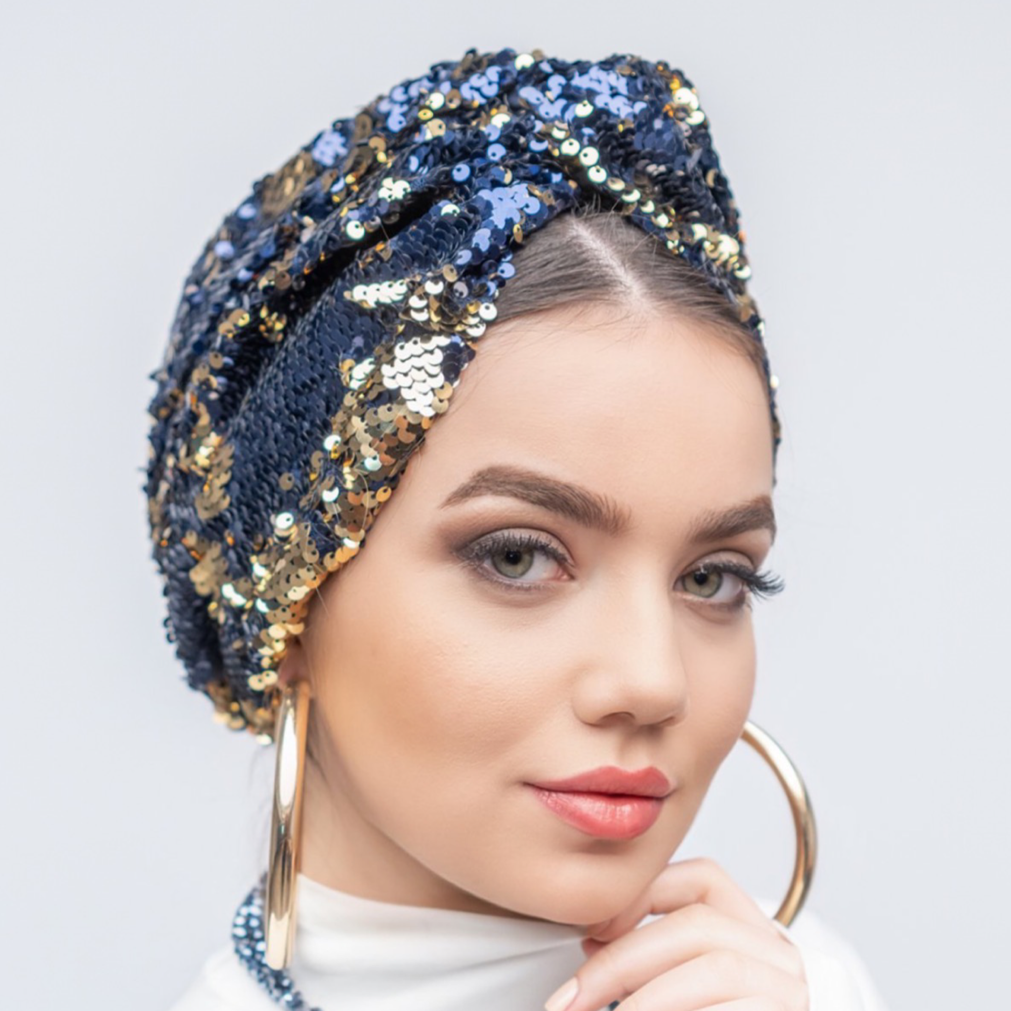 Roma Pul Payet Bone - Esnek Kumaş - Astarlı - Çok Renkli - Bitter Colors