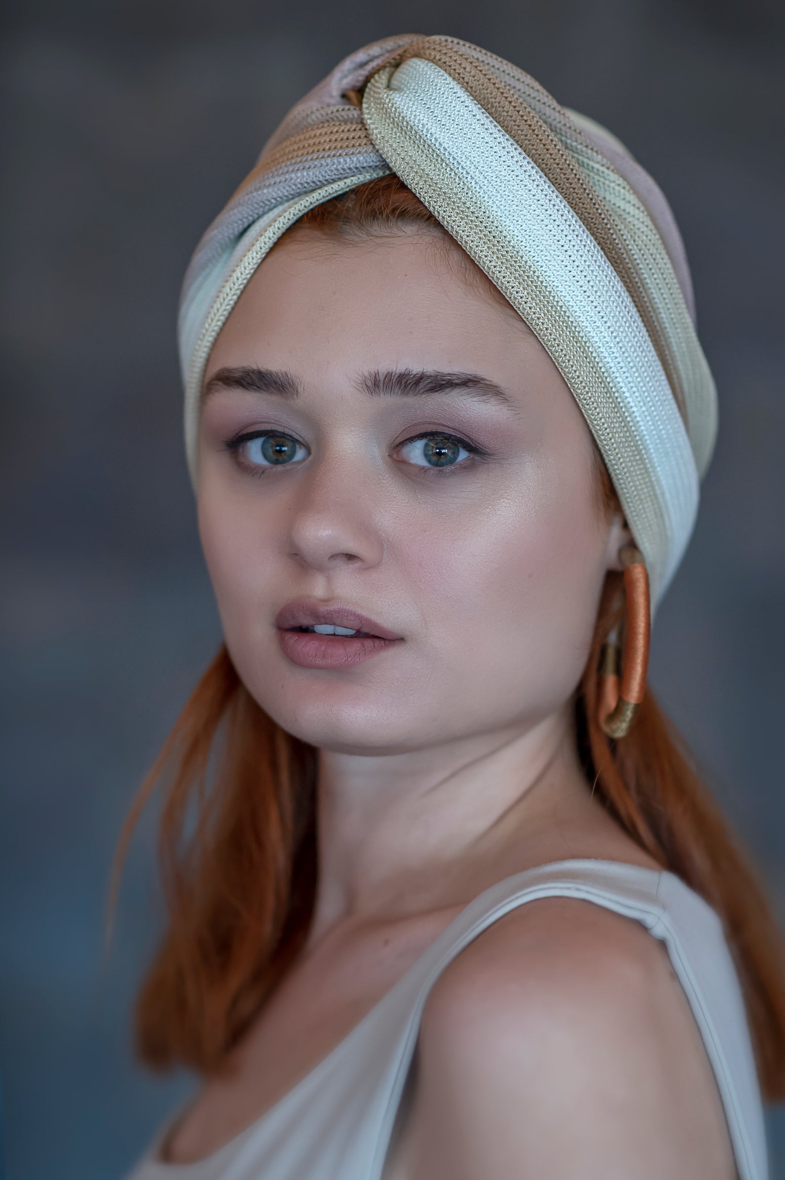 Sofia Burgulu Bone - Örme/Triko Kumaş - Çok Renkli - BitterColors