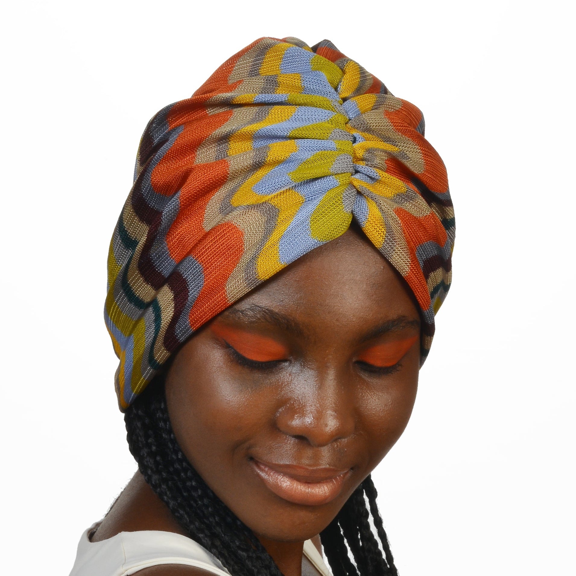 Buzgülü Örme Bone - Esnek Triko Kumaş - Çok Renkli - BitterColors