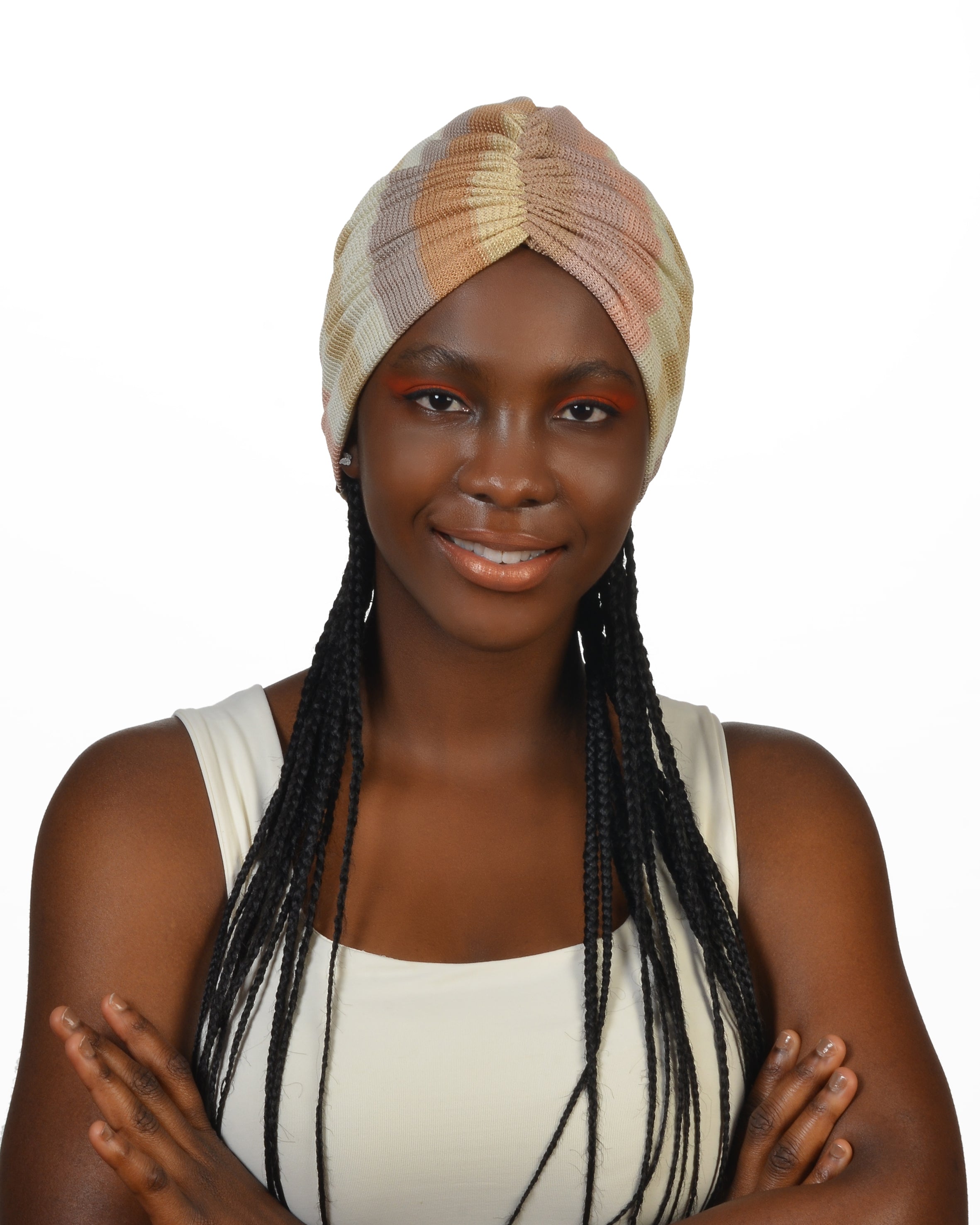 Sofia Büzgülü Bone - Esnek Triko Kumaş - Pastel Rengi - BitterColors