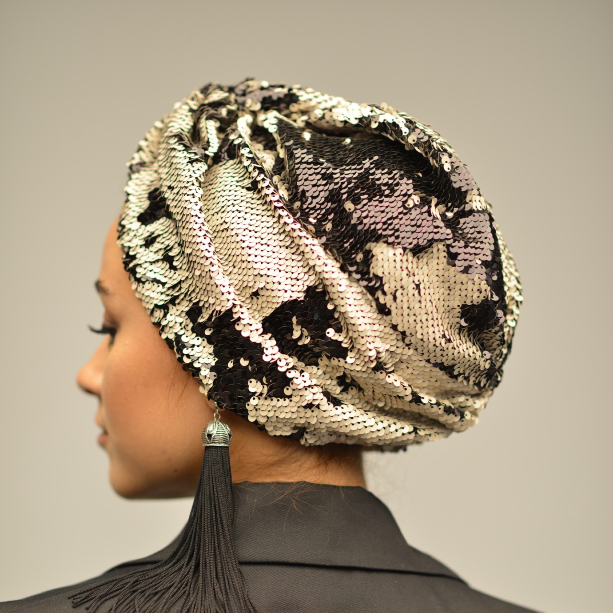 Roma Pul Payet Bone - Esnek Kumaş - Astarlı - Çok Renkli - Bitter Colors