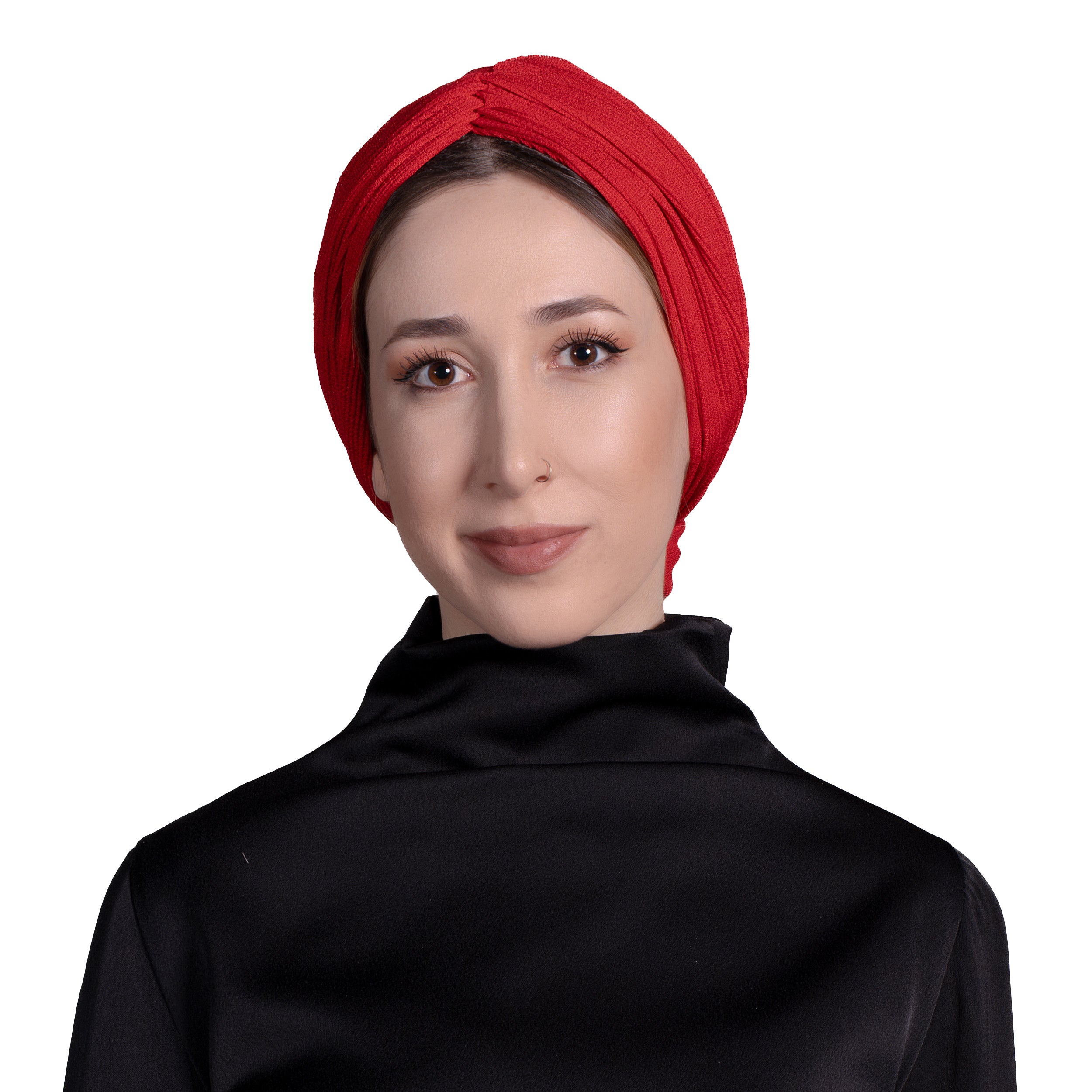 Beyrut Comfy Astarlı Hazır Bone - Esnek Örme Kumaş - Kırmızı Renk - BitterColors