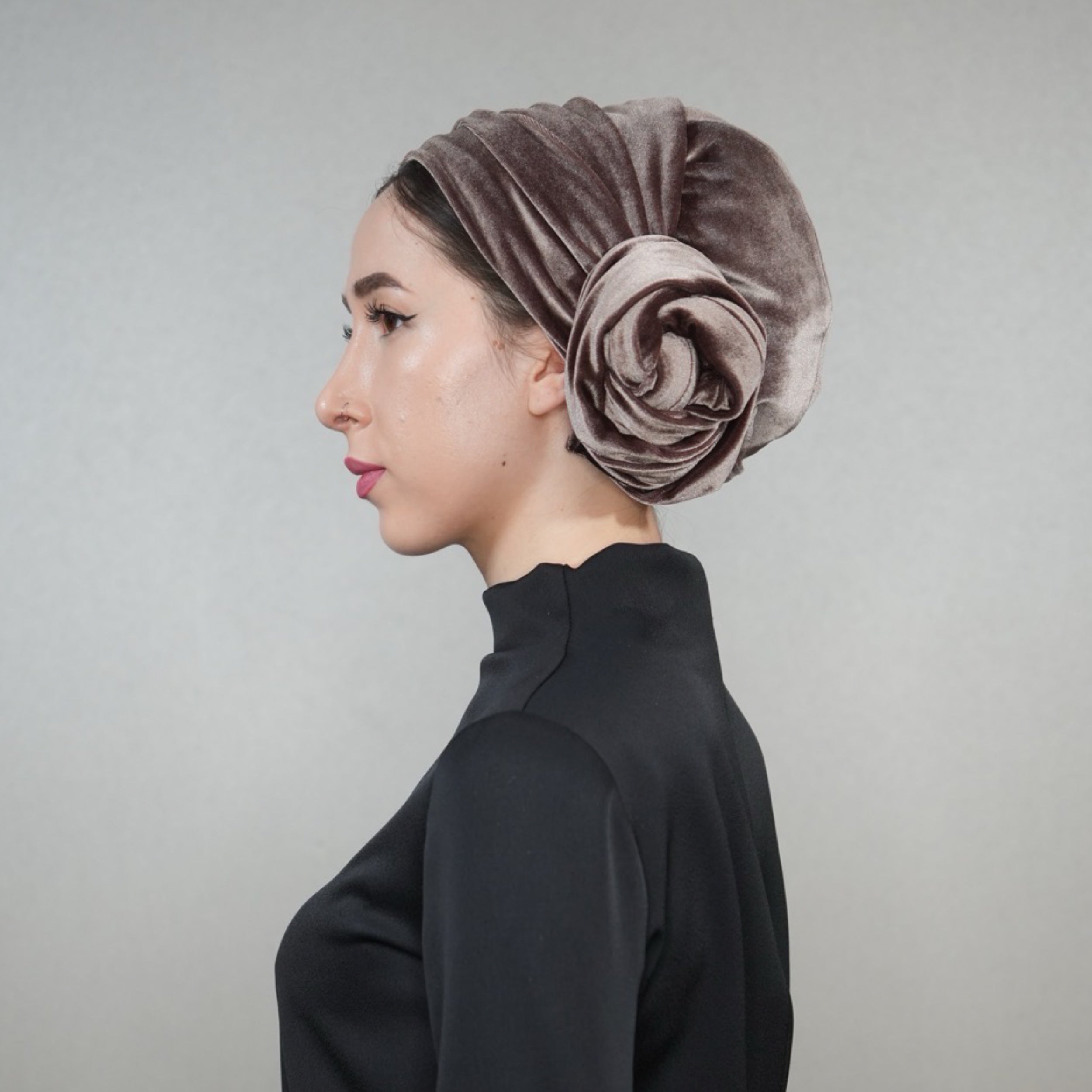 Dubai Kadife Bone / Dubai Velvet Turban