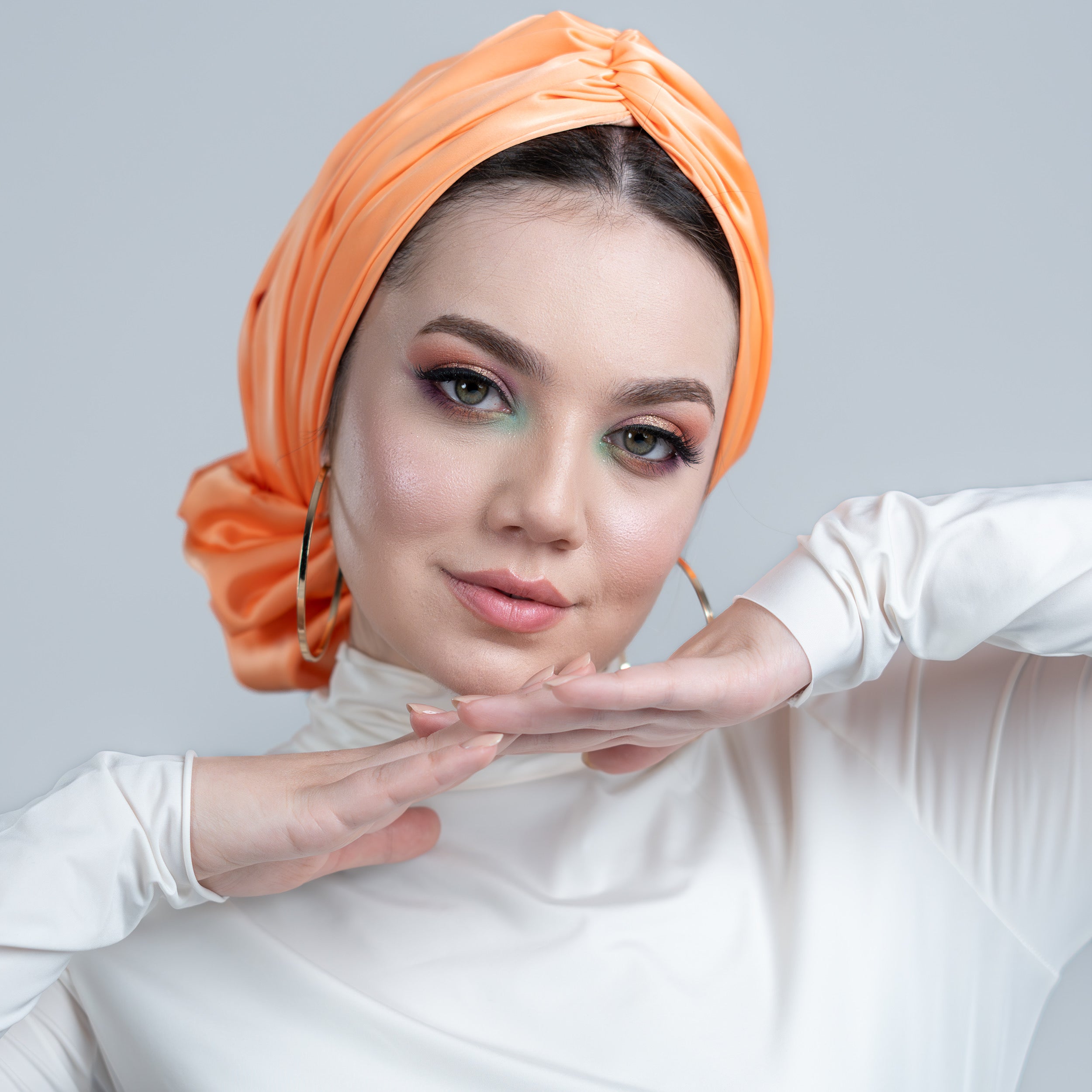 Abu Dabi Saten Bone / Abu Dabi Turban