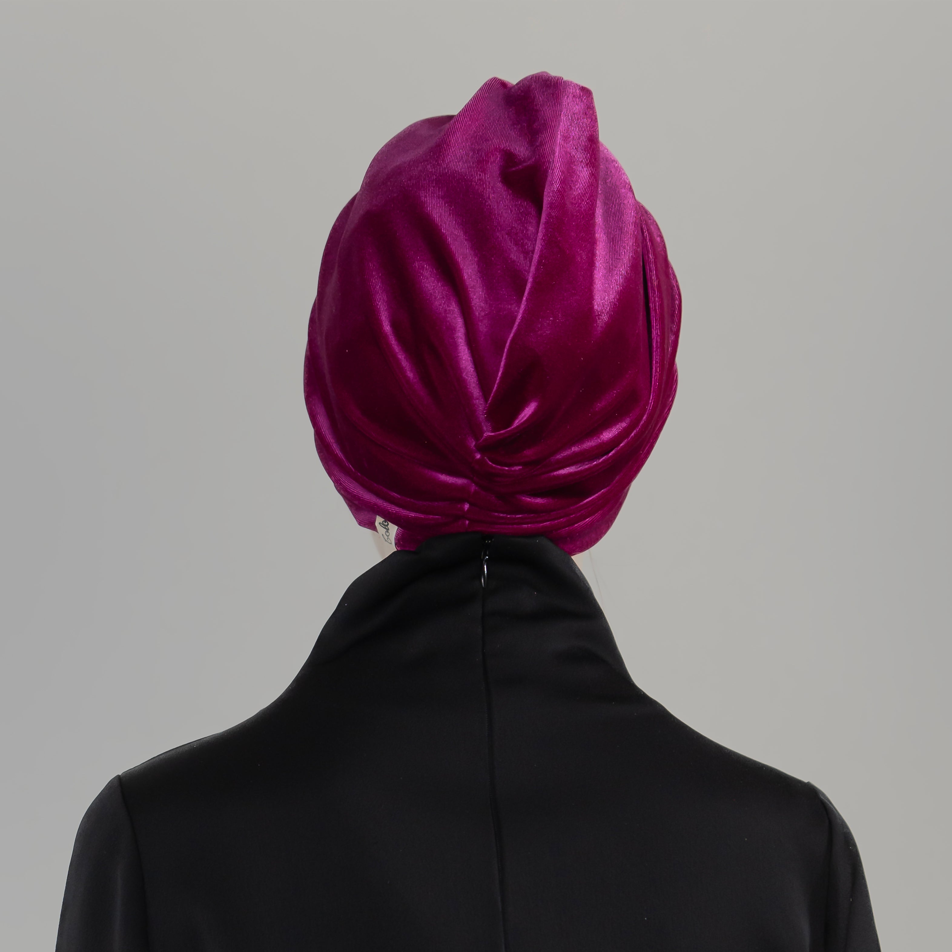 Bitter Kadife Büzgülü Bone - Esnek Kadife Kumaş - Çift Taraflı - BitterColors