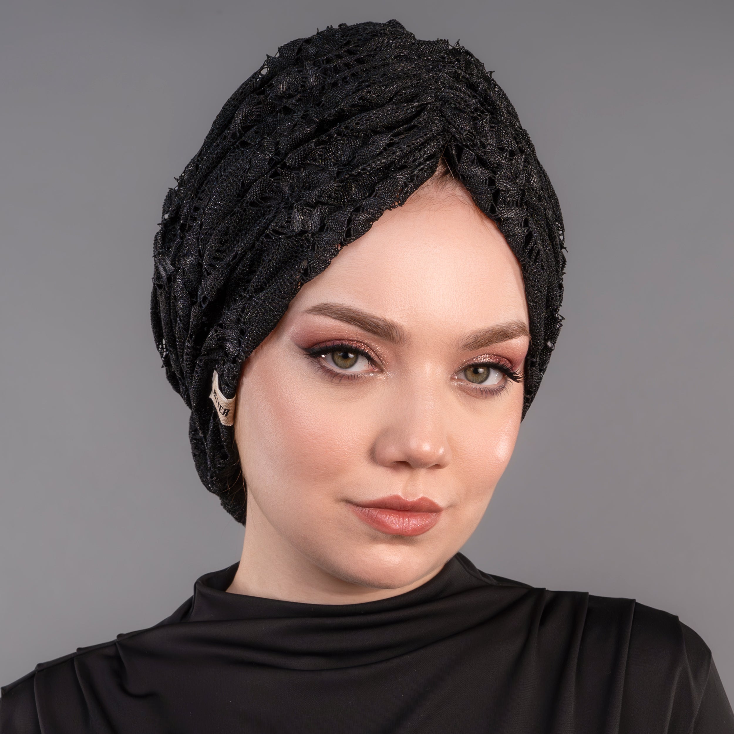 Beyrut Aura Bone - Triko Kumaş - Penye Astarlı - Siyah Renkli - BitterColors