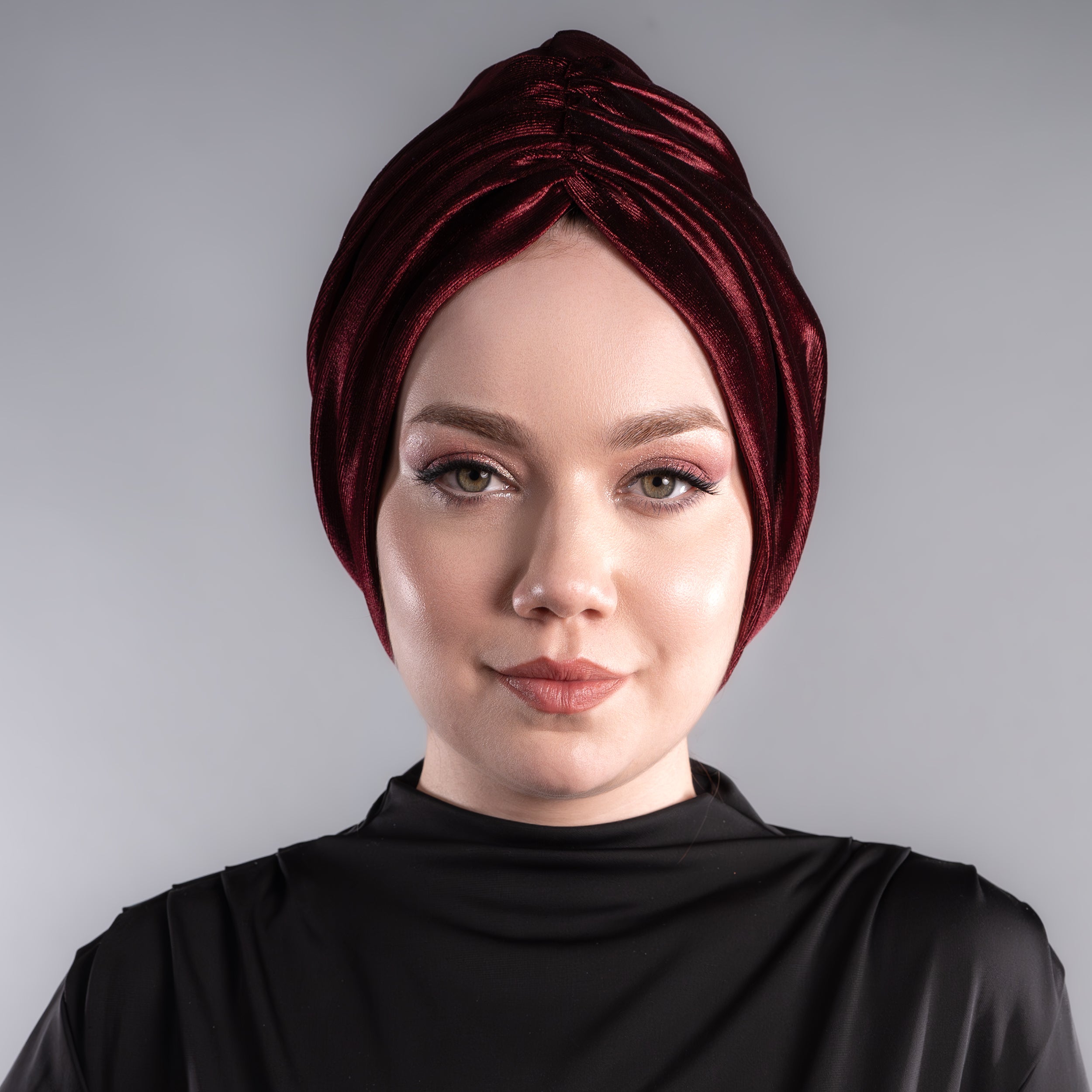 Bitter Bordo Kadife Bone - Esnek Kadife Kumaş - Bordo Renkli - Bitter Colors