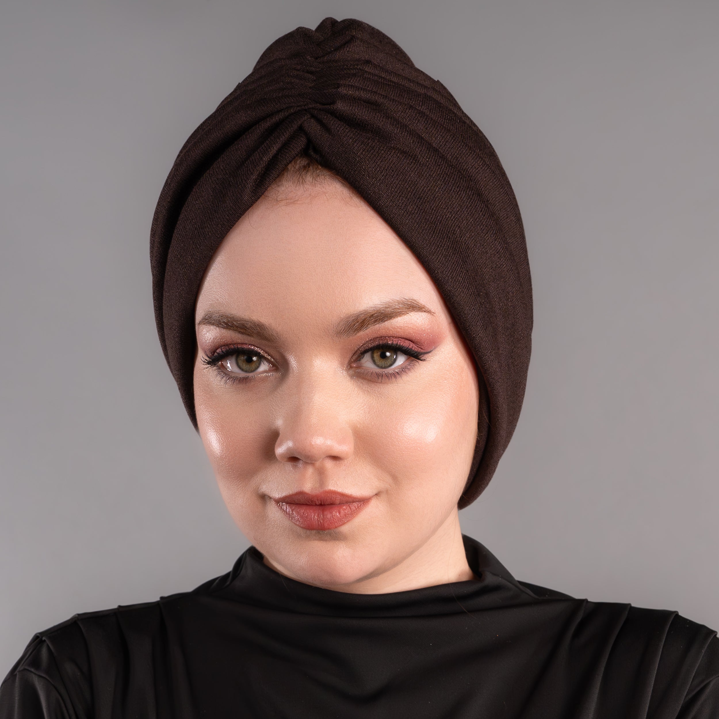 Bitter Üst Katmanı Tüllü Bone - Kahverengi - Esnek Kumaşlı - Bitter Colors