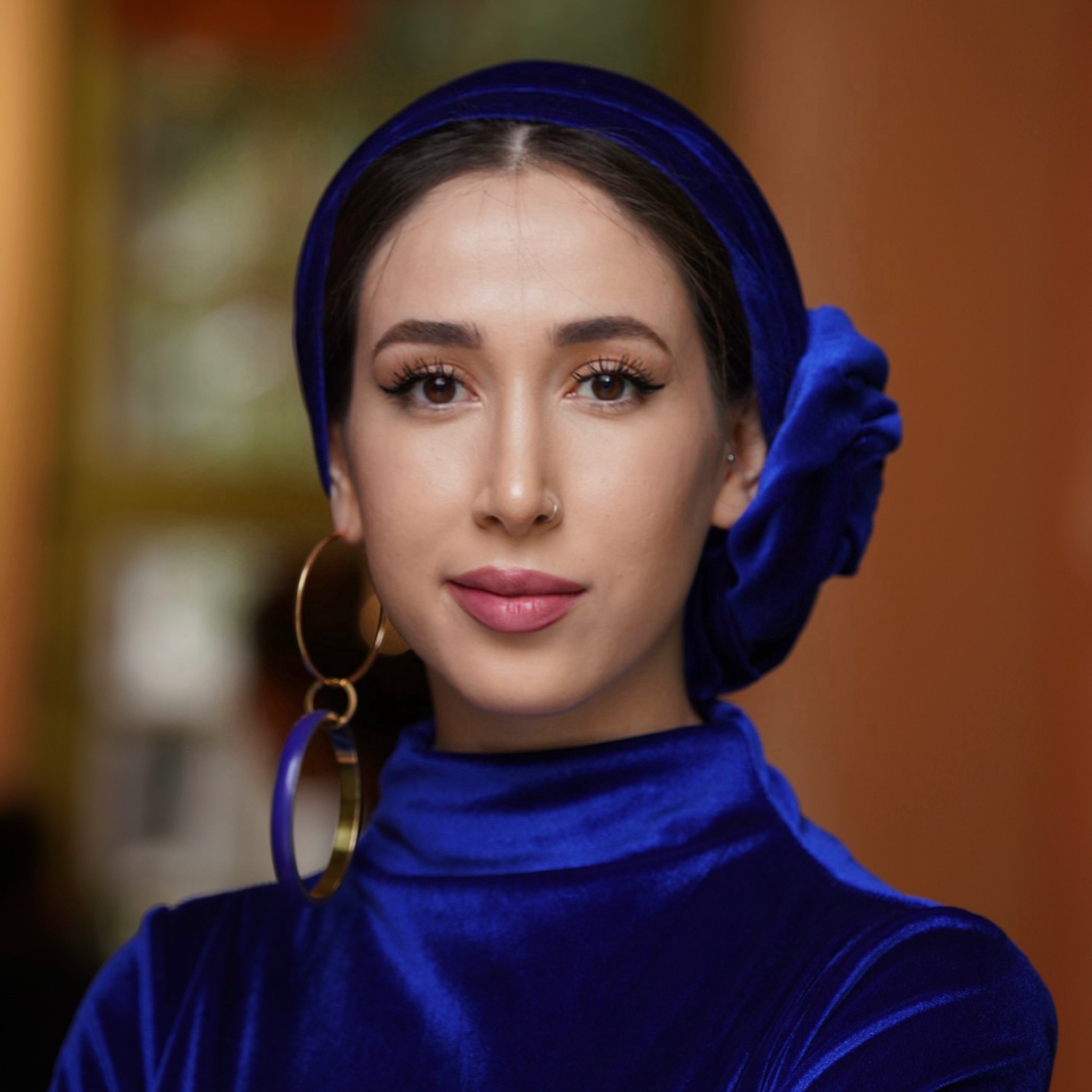 Dubai Kadife Bone / Dubai Velvet Turban
