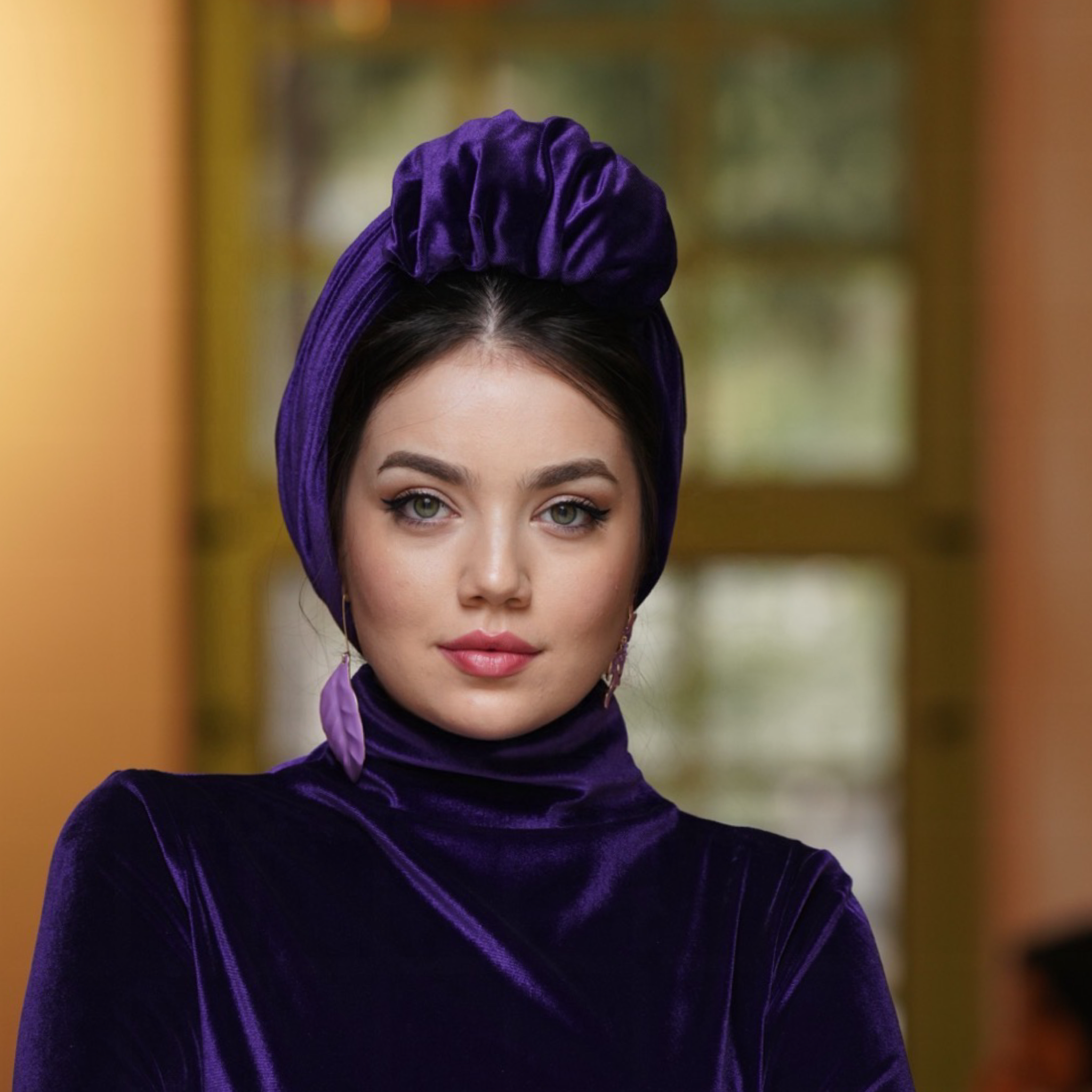 Beyrut Kadife Bone / Beirut Velvet Turban