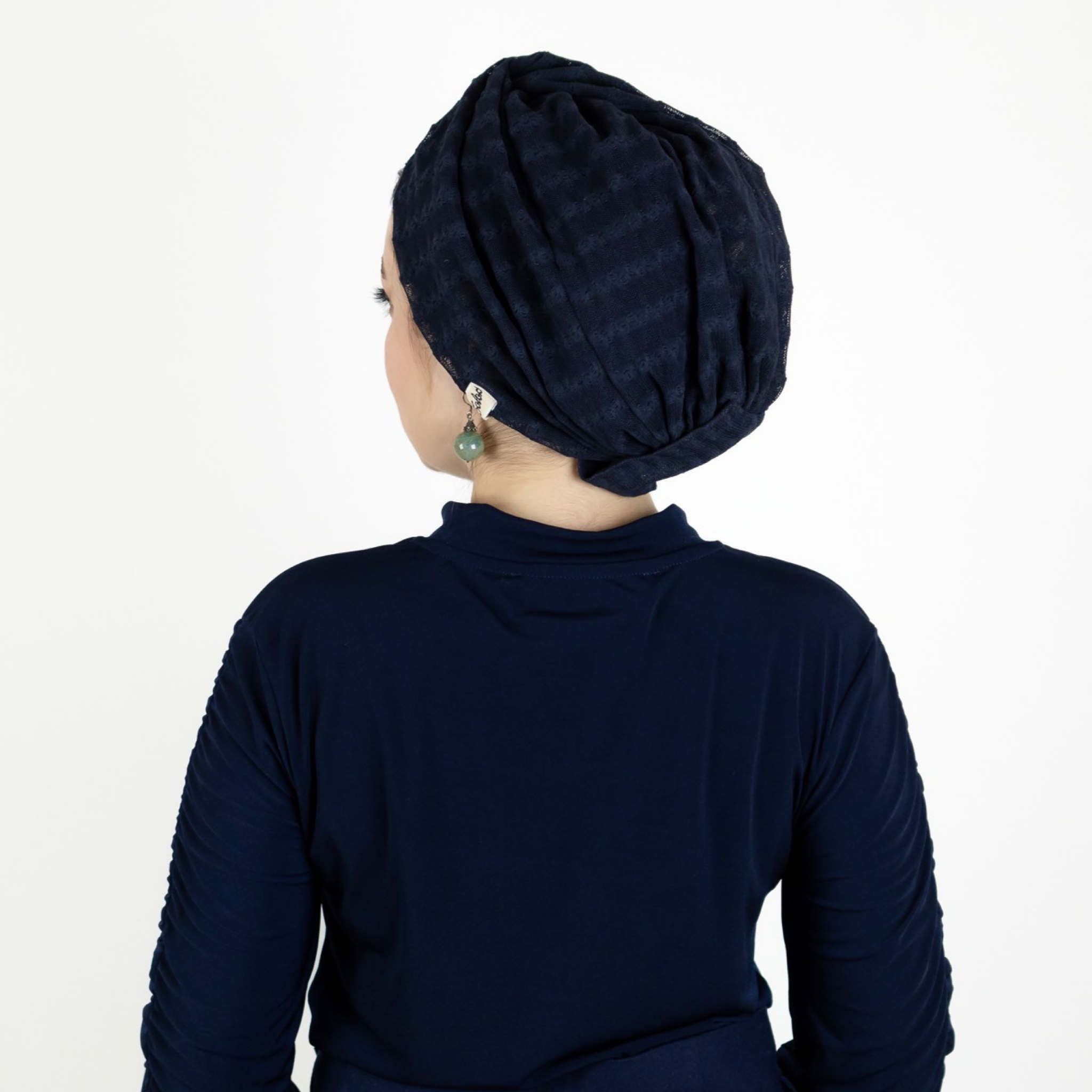 Twisted Betulle Lacivert Bone