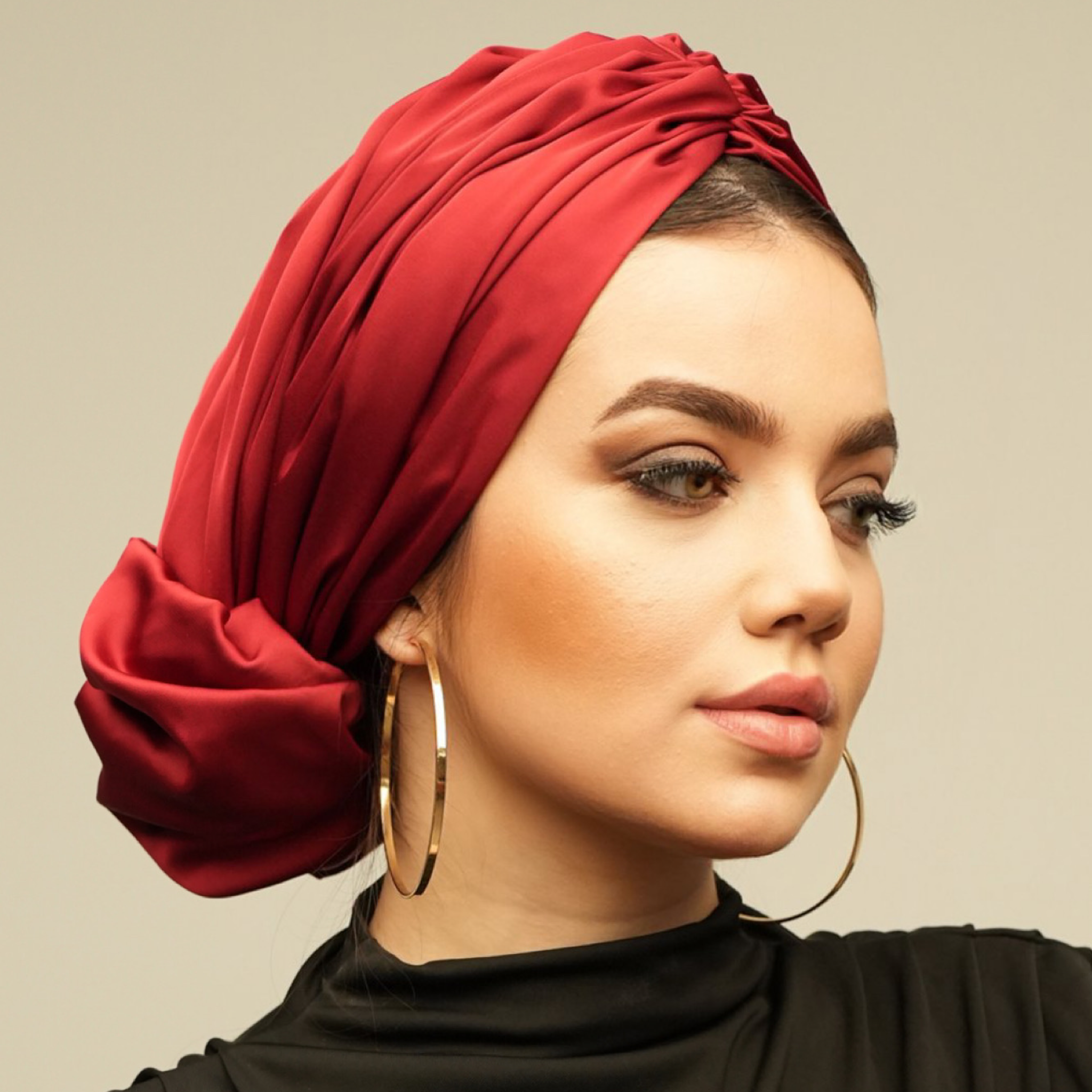 Abu Dabi Saten Bone / Abu Dabi Turban