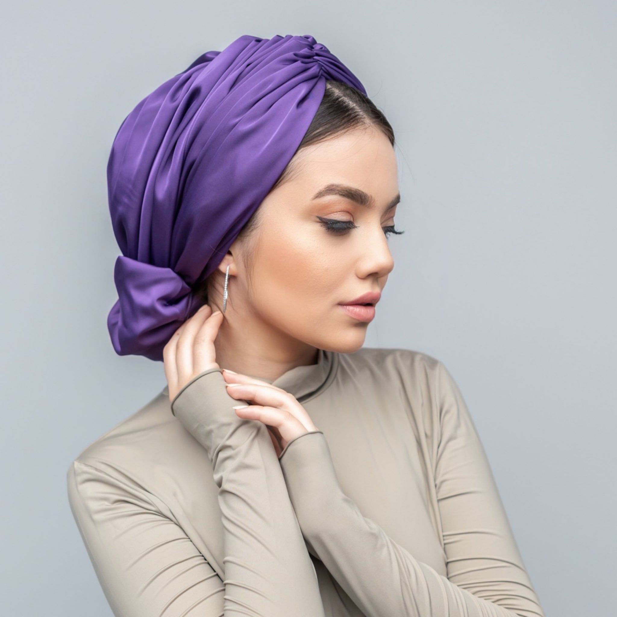 Abu Dabi Saten Bone / Abu Dabi Turban