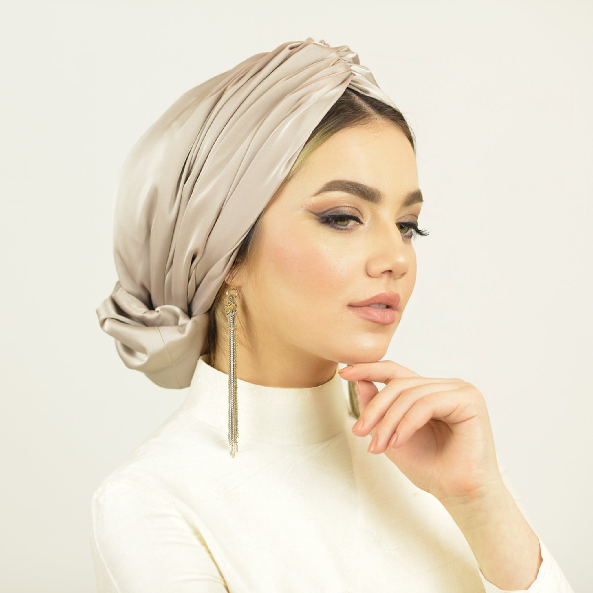 Abu Dabi Saten Bone / Abu Dabi Turban
