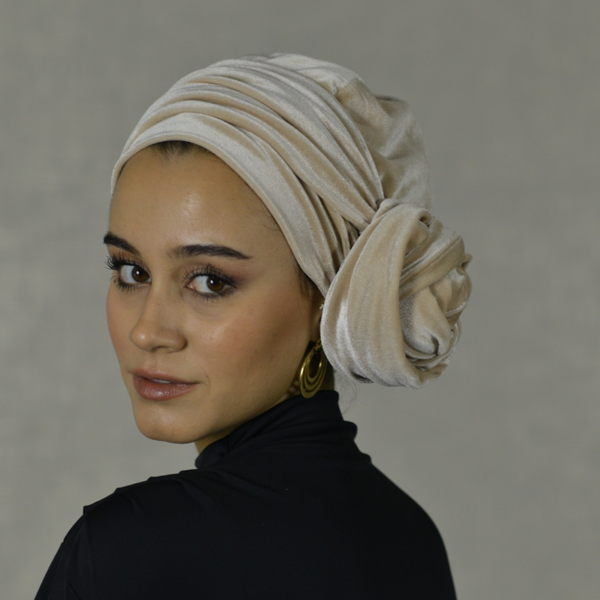 Dubai Kadife Bone / Dubai Velvet Turban