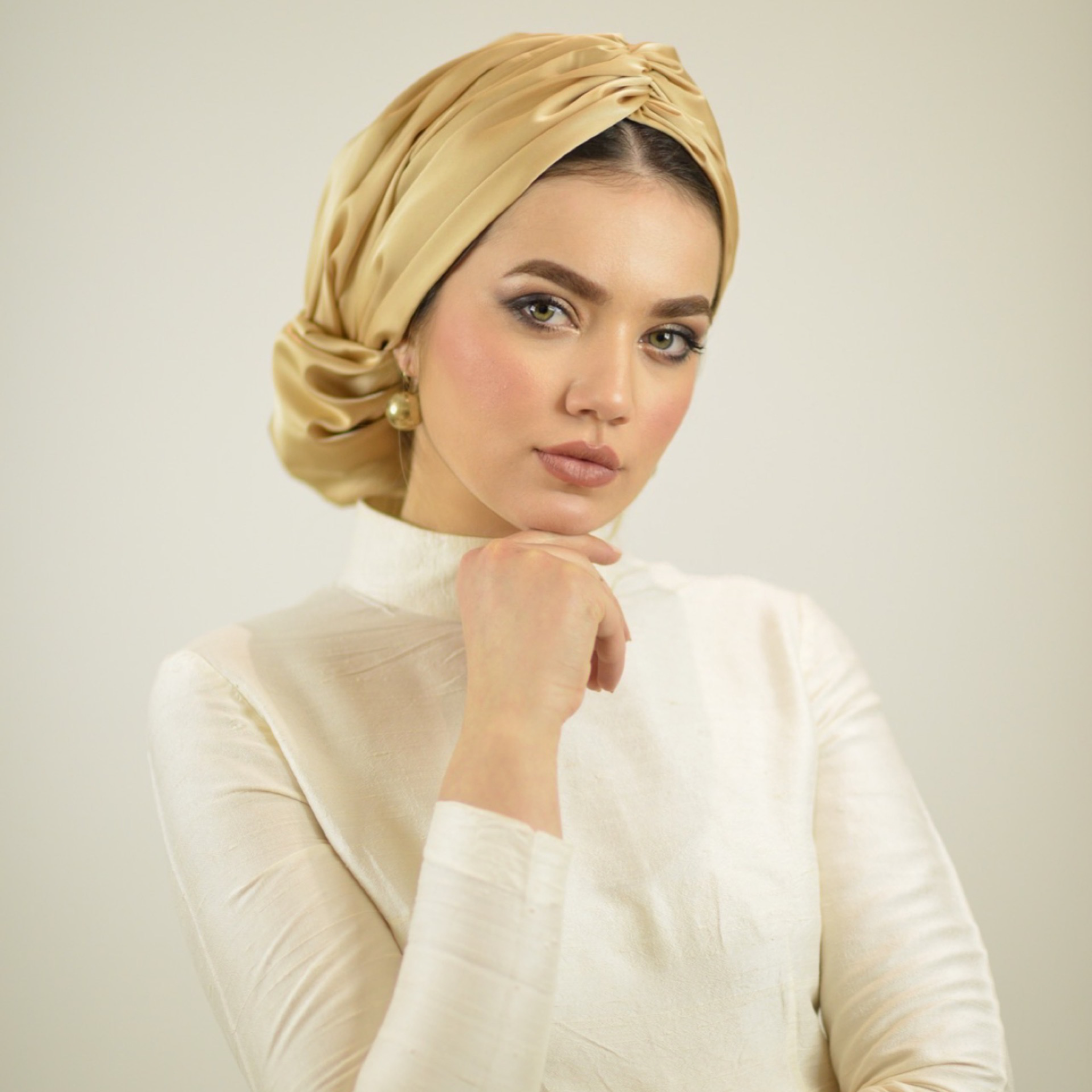 Abu Dabi Saten Bone / Abu Dabi Turban