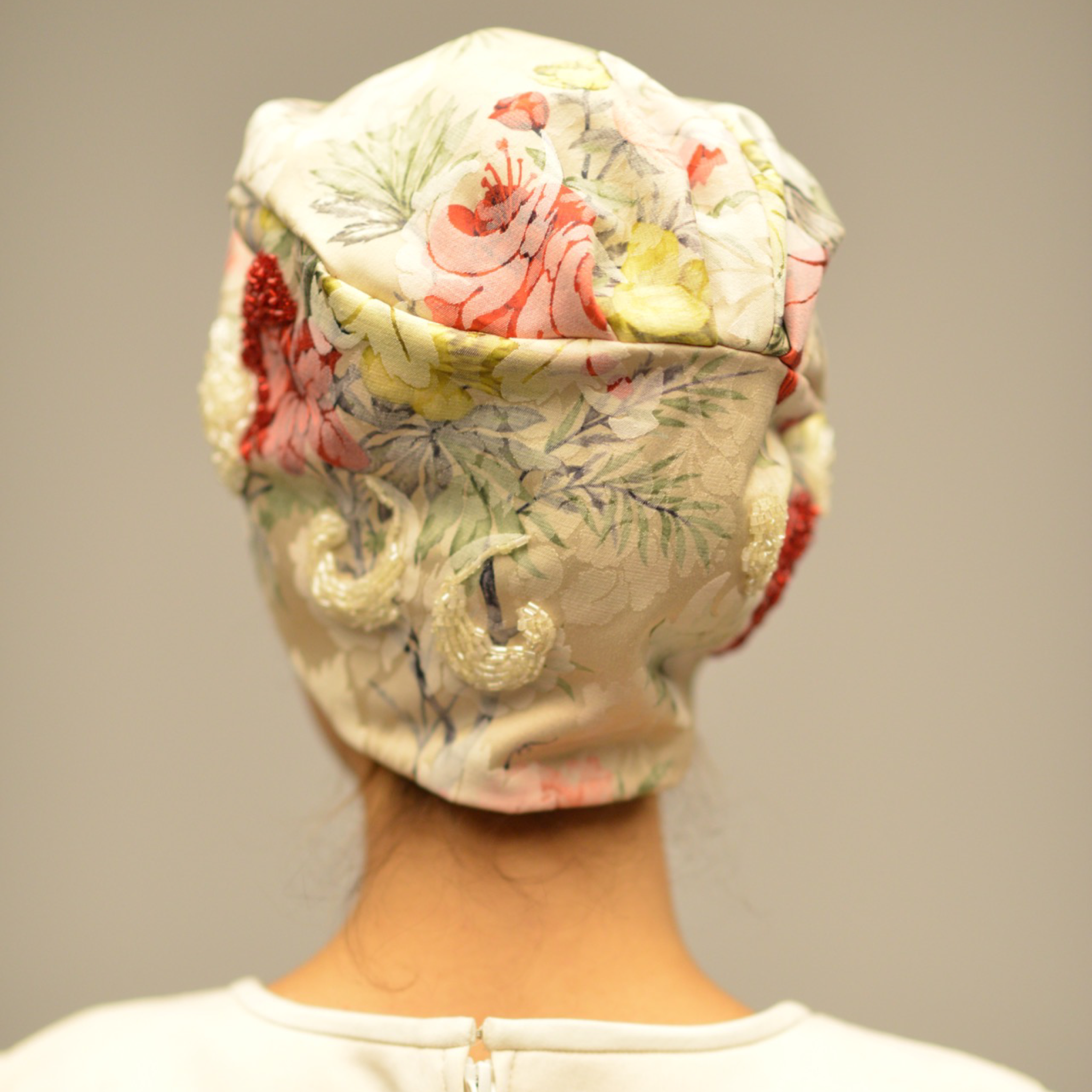 Paris El Yapımı Boncuk İşi Bone / Paris Handmade  Beaded Turban