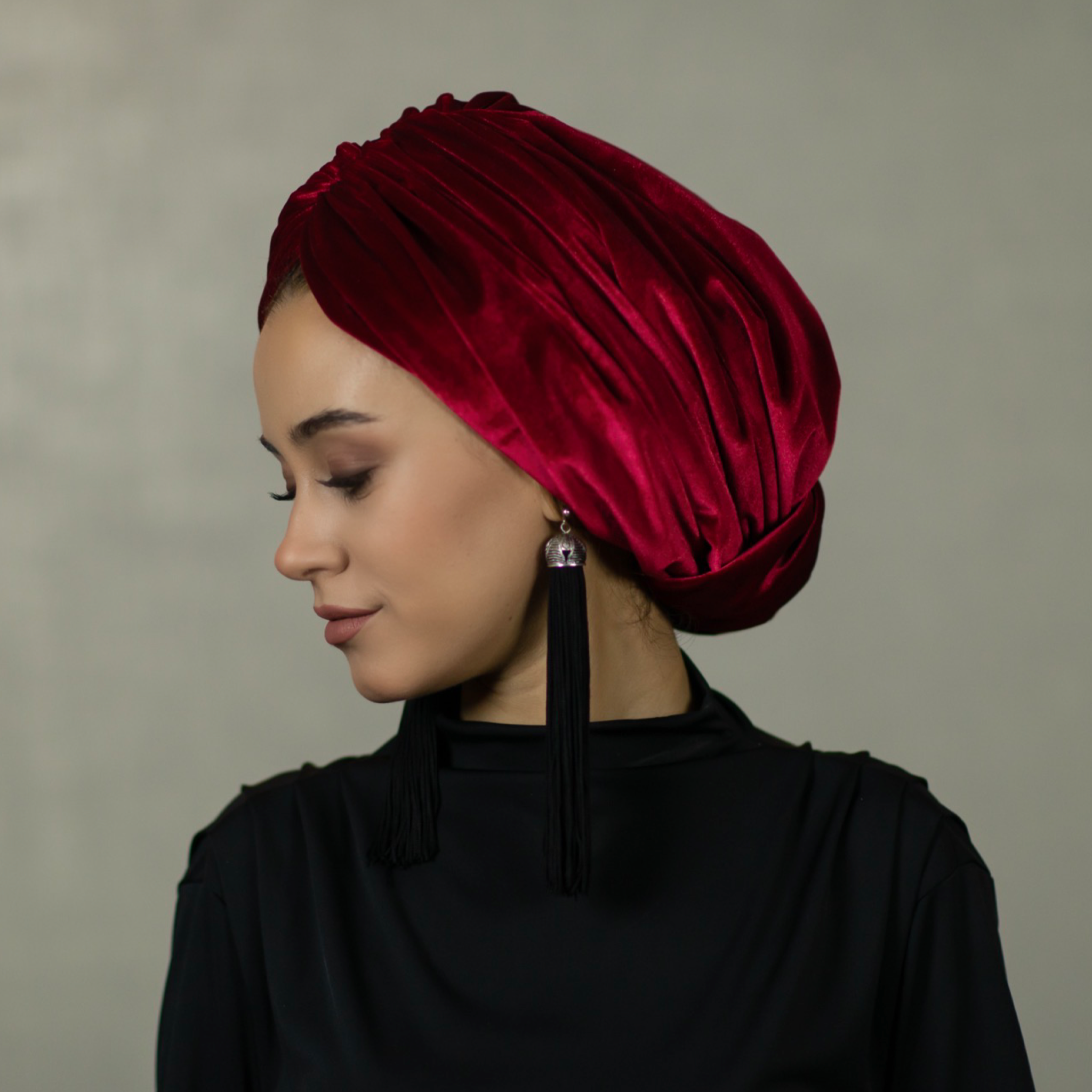 Beyrut Kadife Bone / Beirut Velvet Turban