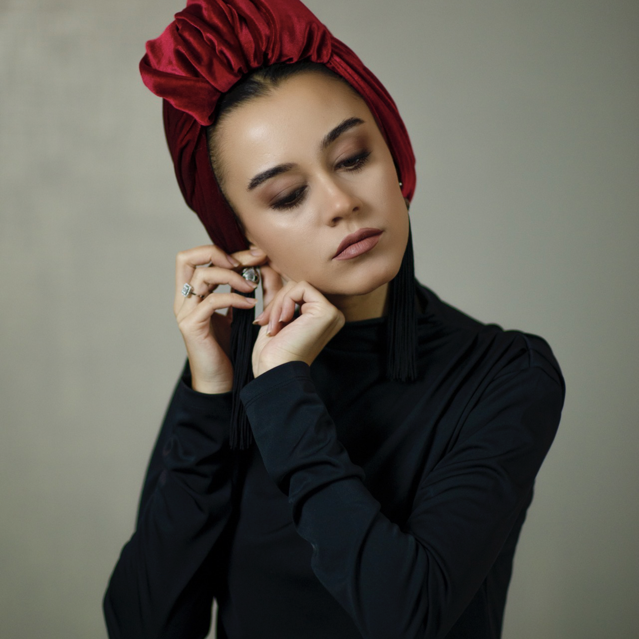 Beyrut Kadife Bone / Beirut Velvet Turban