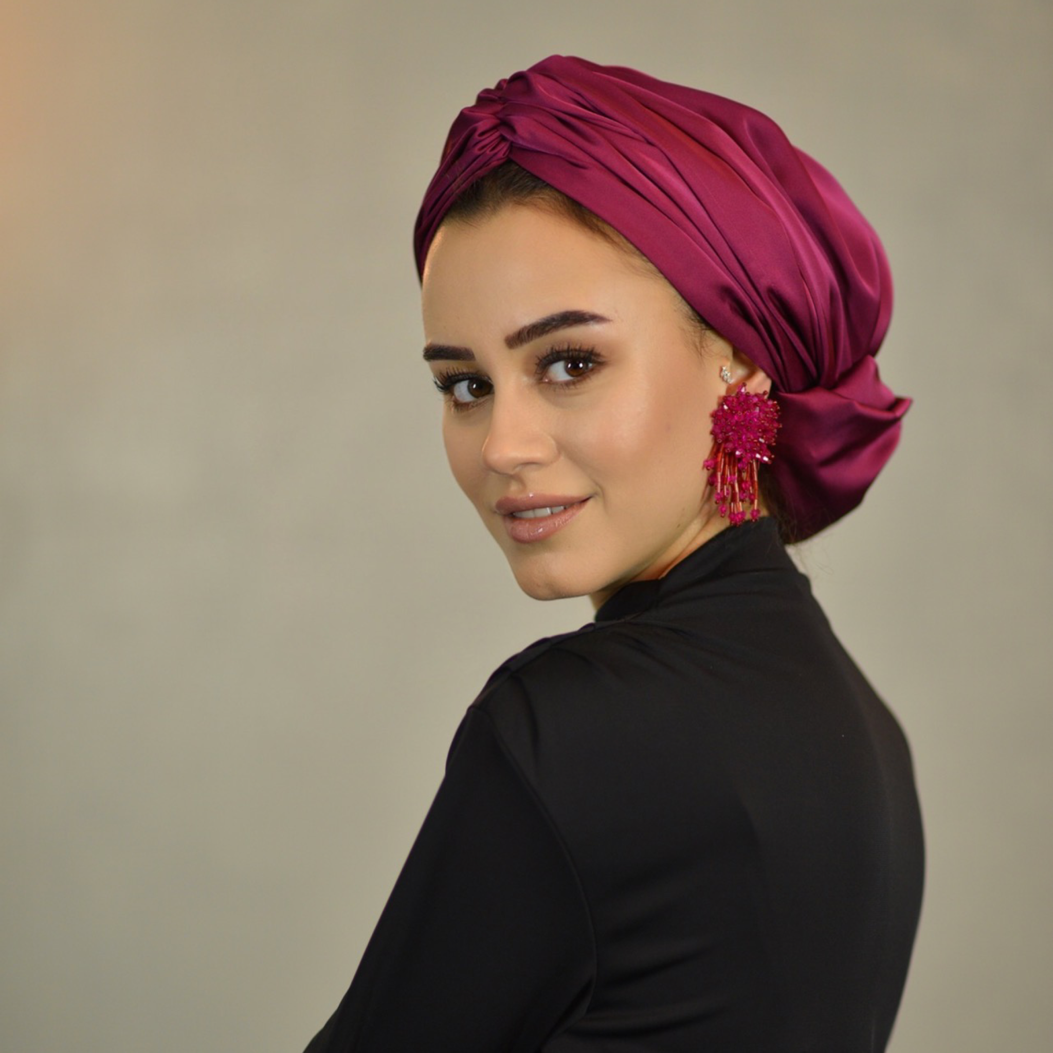 Abu Dabi Saten Bone / Abu Dabi Turban