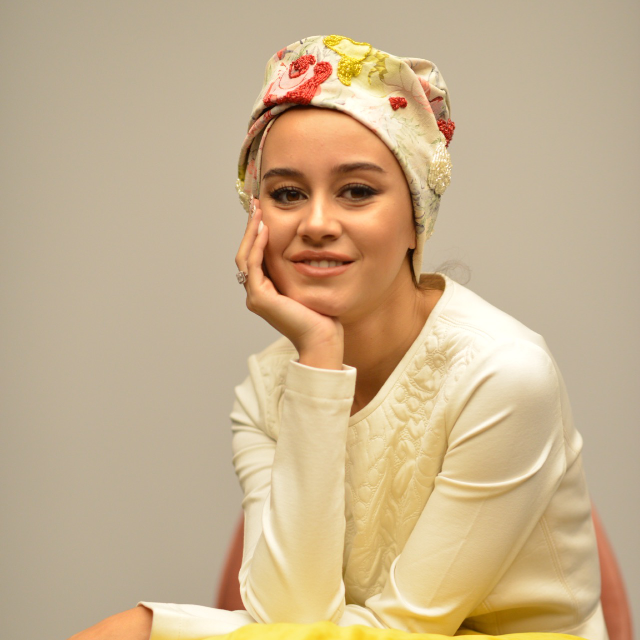 Paris El Yapımı Boncuk İşi Bone / Paris Handmade  Beaded Turban