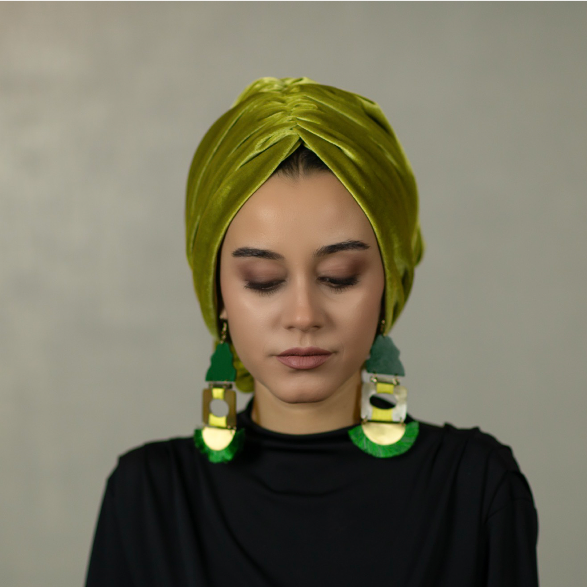 Beyrut Kadife Bone / Beirut Velvet Turban