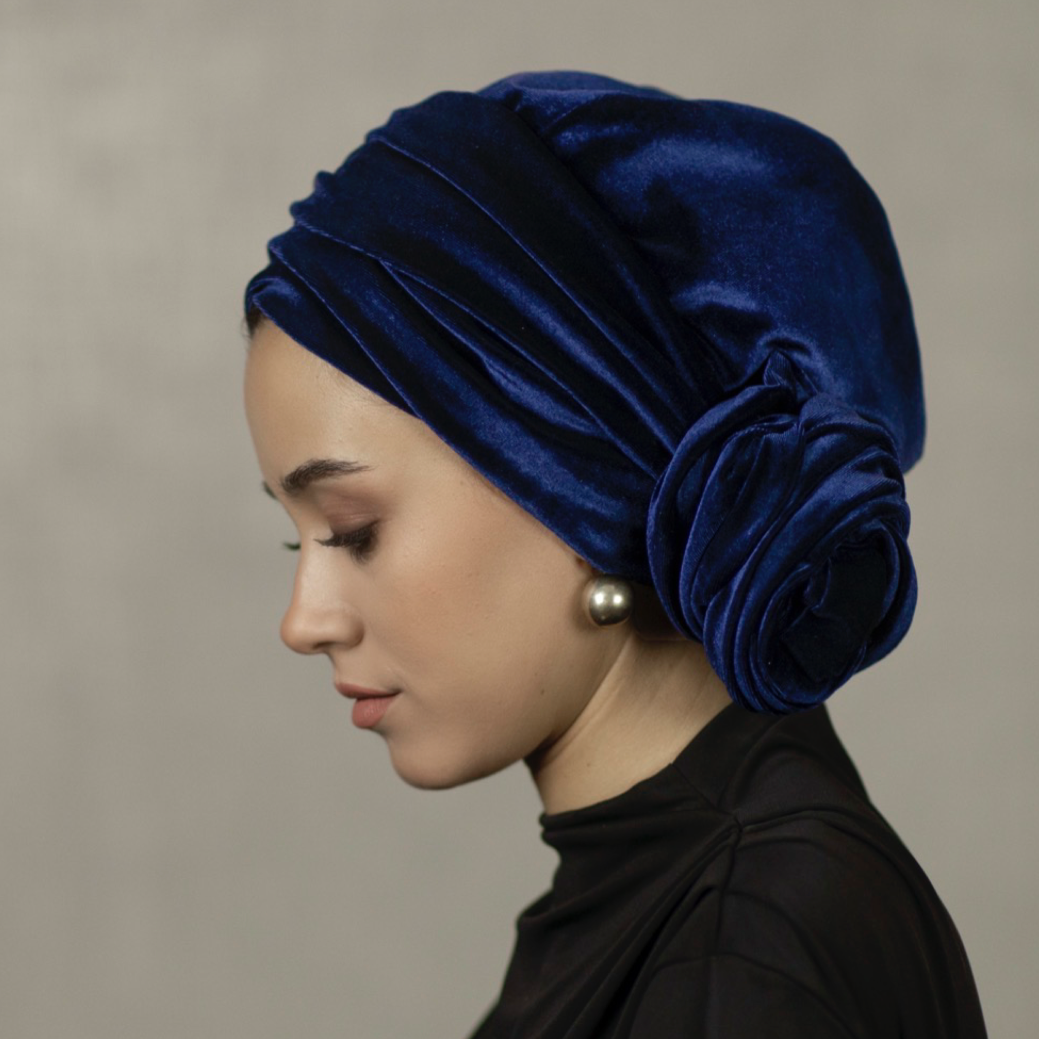 Dubai Kadife Bone / Dubai Velvet Turban