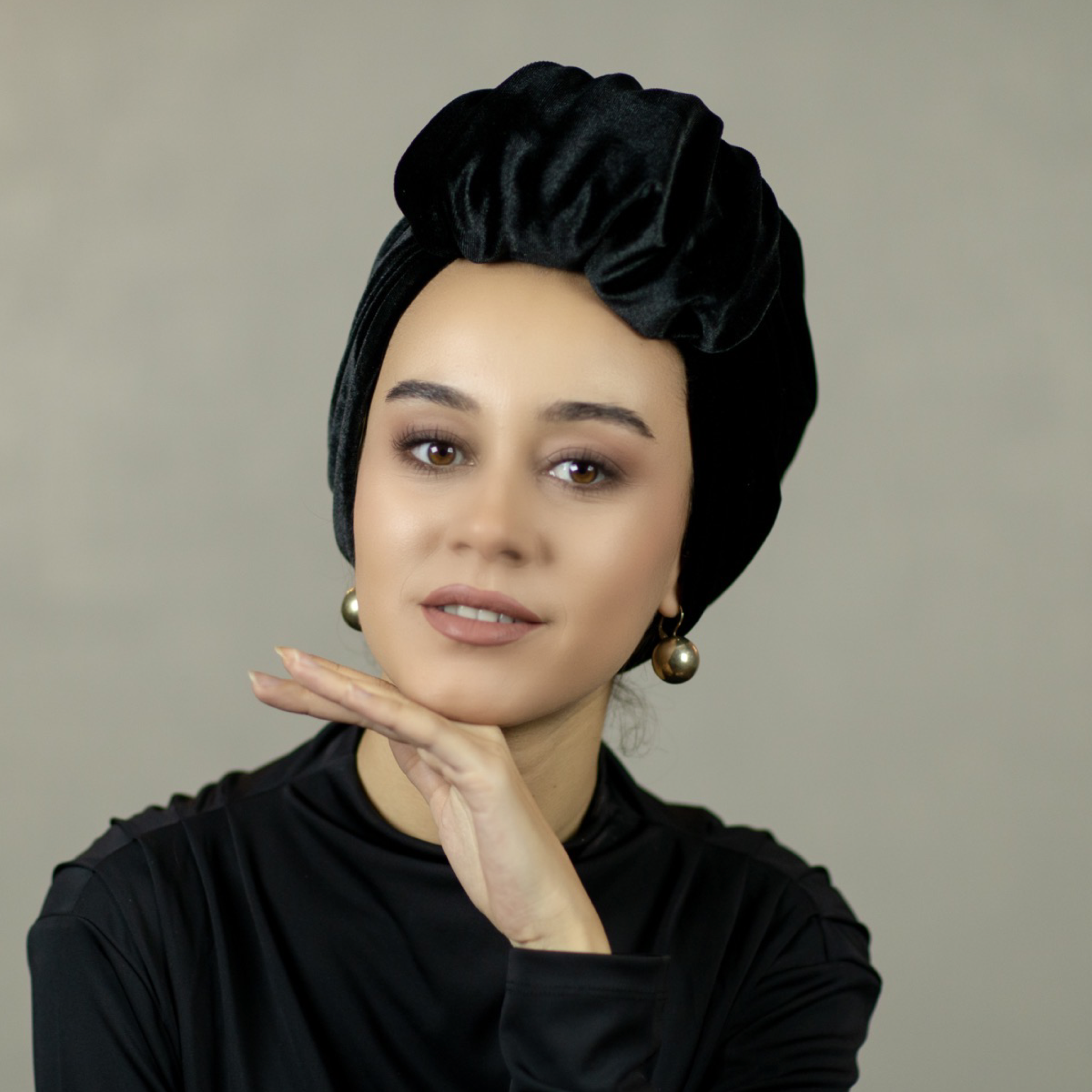 Beyrut Kadife Bone / Beirut Velvet Turban