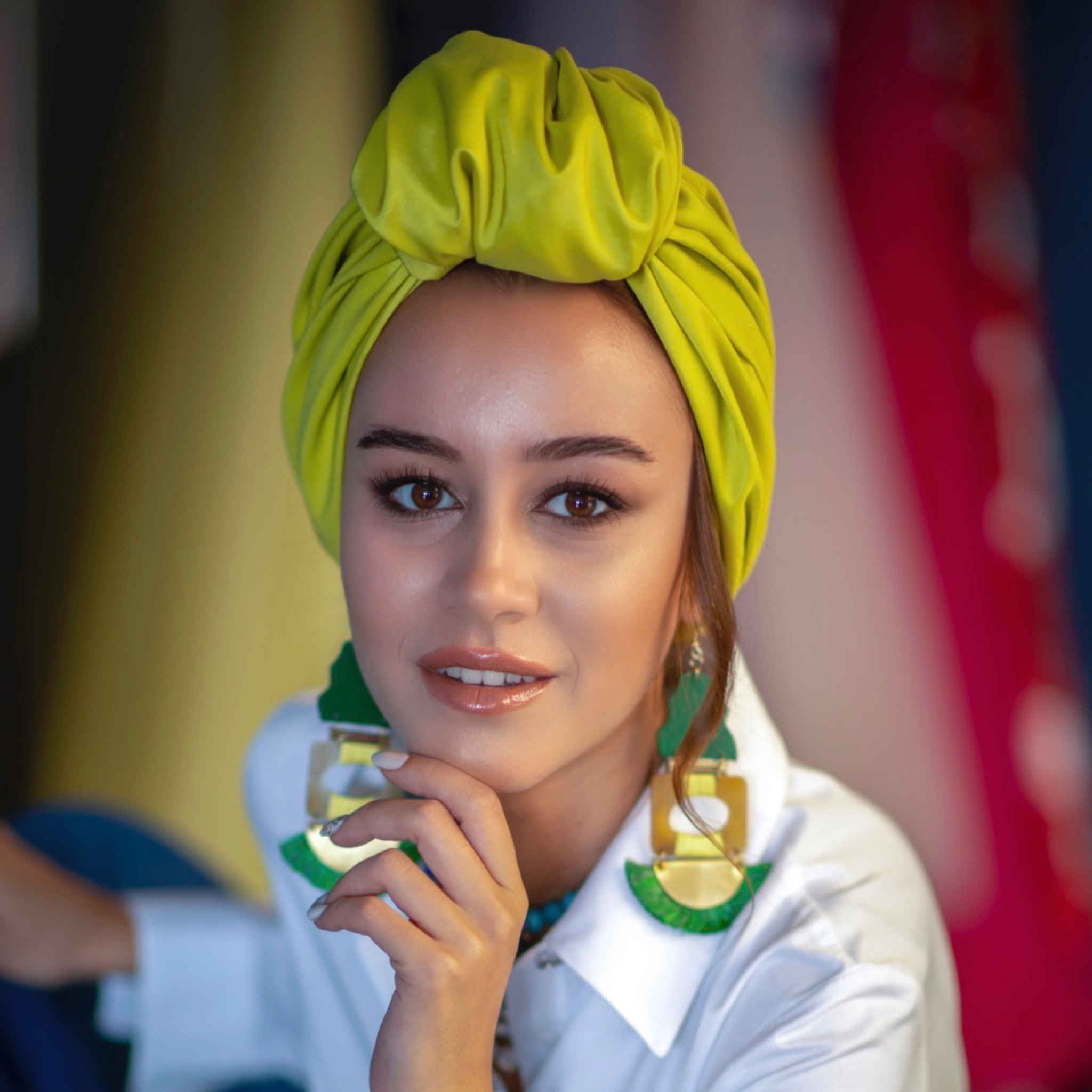 Beyrut Saten Bone / Beirut Satin Turban