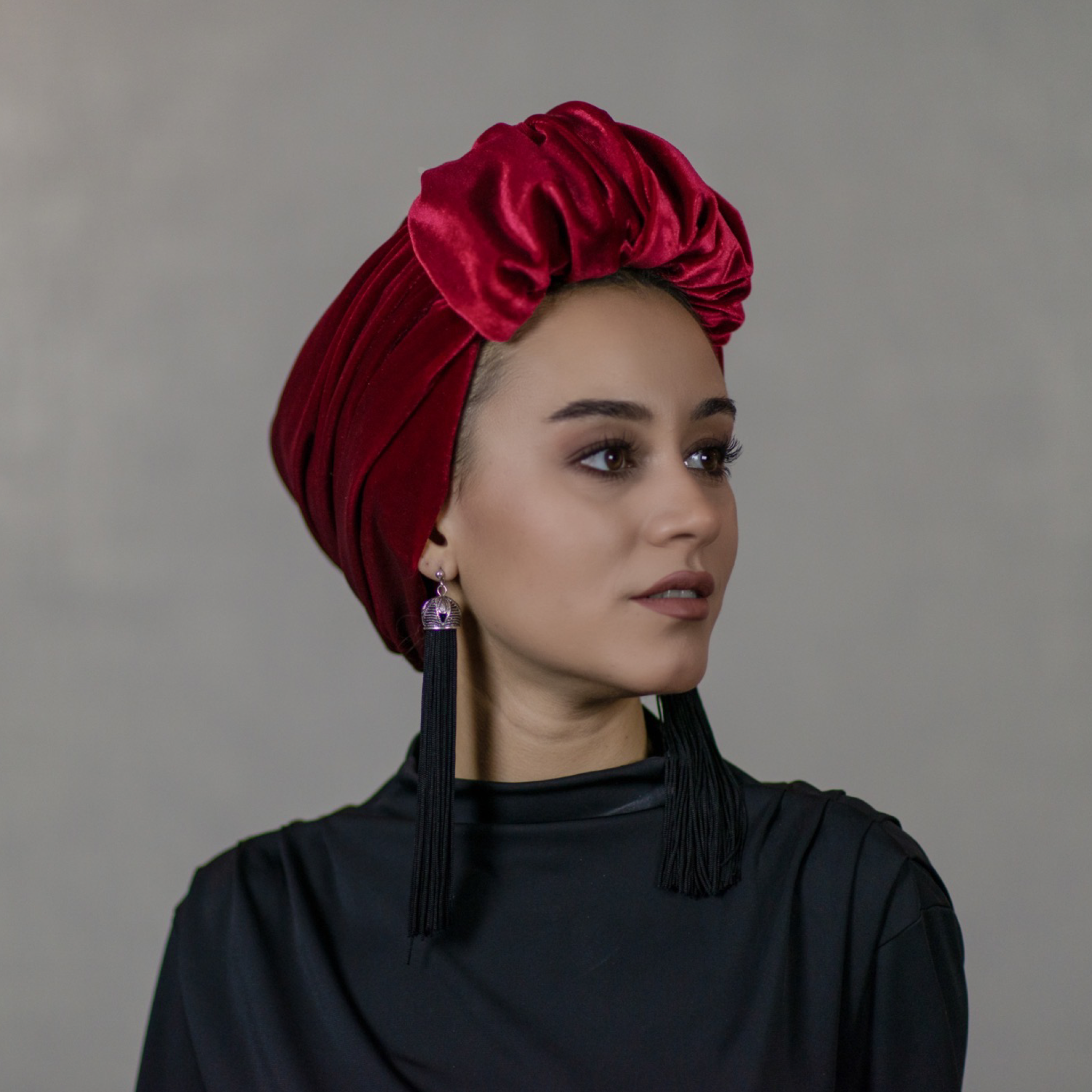 Beyrut Kadife Bone / Beirut Velvet Turban