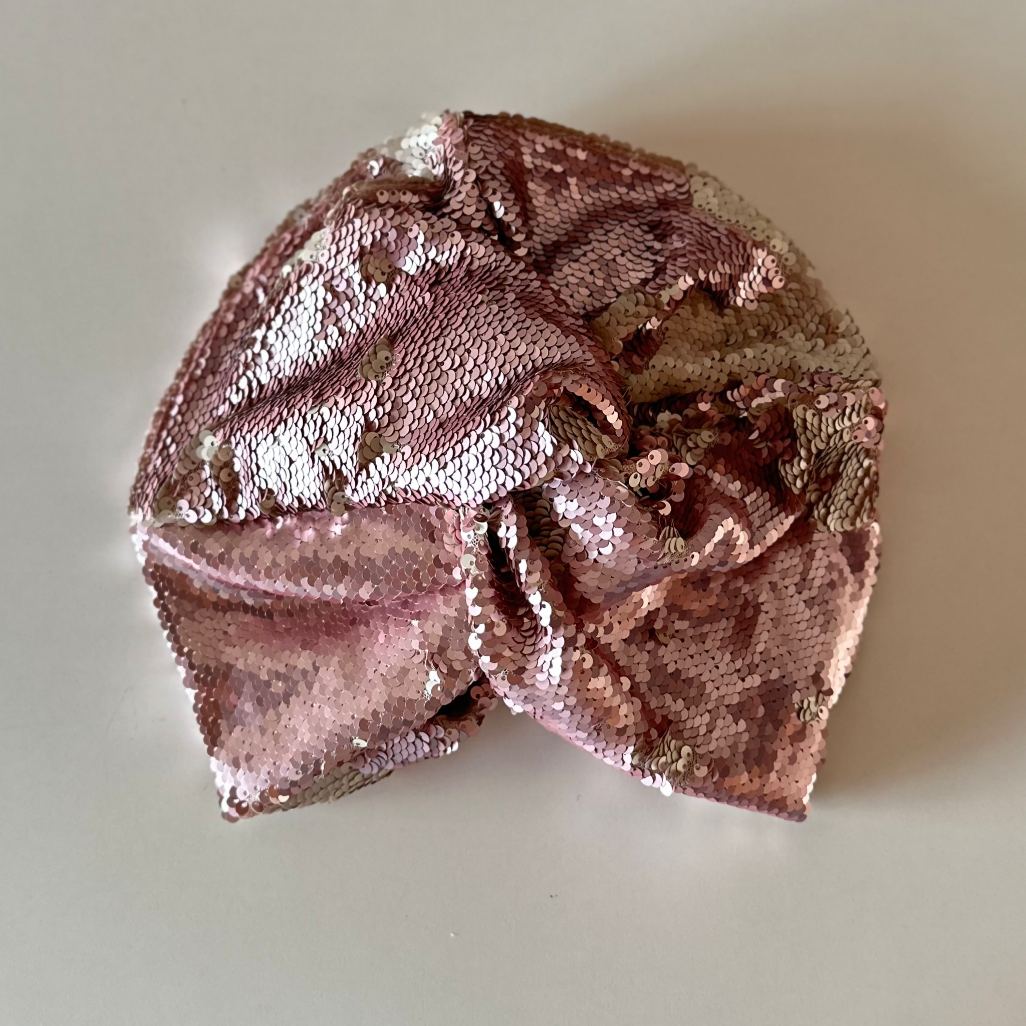 Roma Pul Payet Bone / Rome Sequin Turban